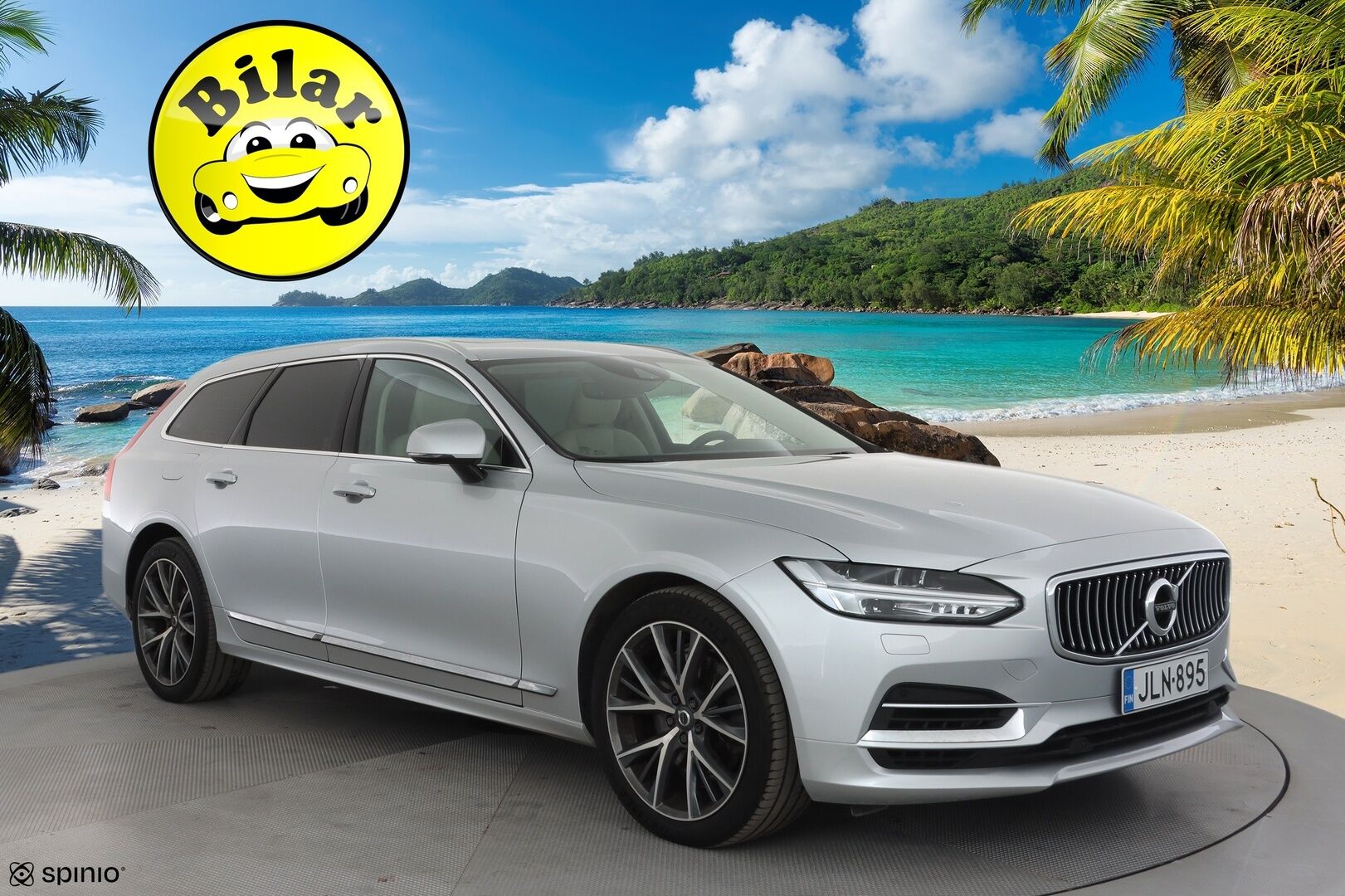 Volvo V90 2020 T8 TwE AWD Business Inscription aut - Suomiauto | Webasto | Harman&Kardon | Panoraama | Ilma-Alusta | Peruutuskamera | Full LED | Nahkasisusta | Supervarusteet!