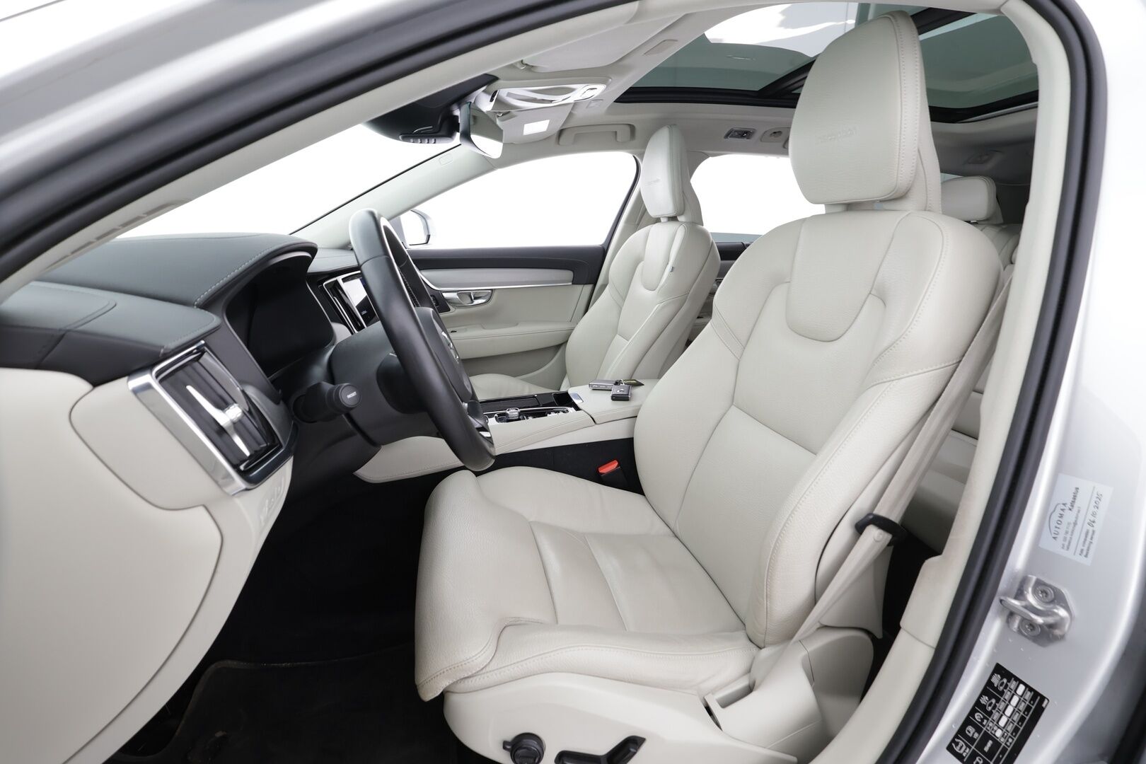 Volvo V90 2020 T8 TwE AWD Business Inscription aut - Suomiauto | Webasto | Harman&Kardon | Panoraama | Ilma-Alusta | Peruutuskamera | Full LED | Nahkasisusta | Supervarusteet!