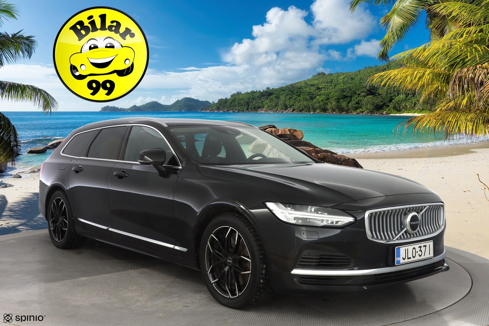 Volvo V90 2021 T6 TwE AWD Inscription Expression aut * ACC / Kamera / Koukku / Pilot Assist / Keyless * - Myydään juuri huollettuna / Kahdet vanteet / Akku kuntotarkastettu!