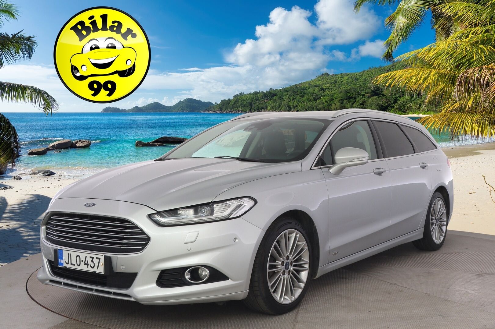 Ford Mondeo 2017 2,0 TDCi 180hv PowerShift Titanium Wagon AWD ** Webasto / ACC / Muistipenkki / Koukku / Sähkökontti / APP-Connect - *Törkky kamat / Kahdet renkaat **