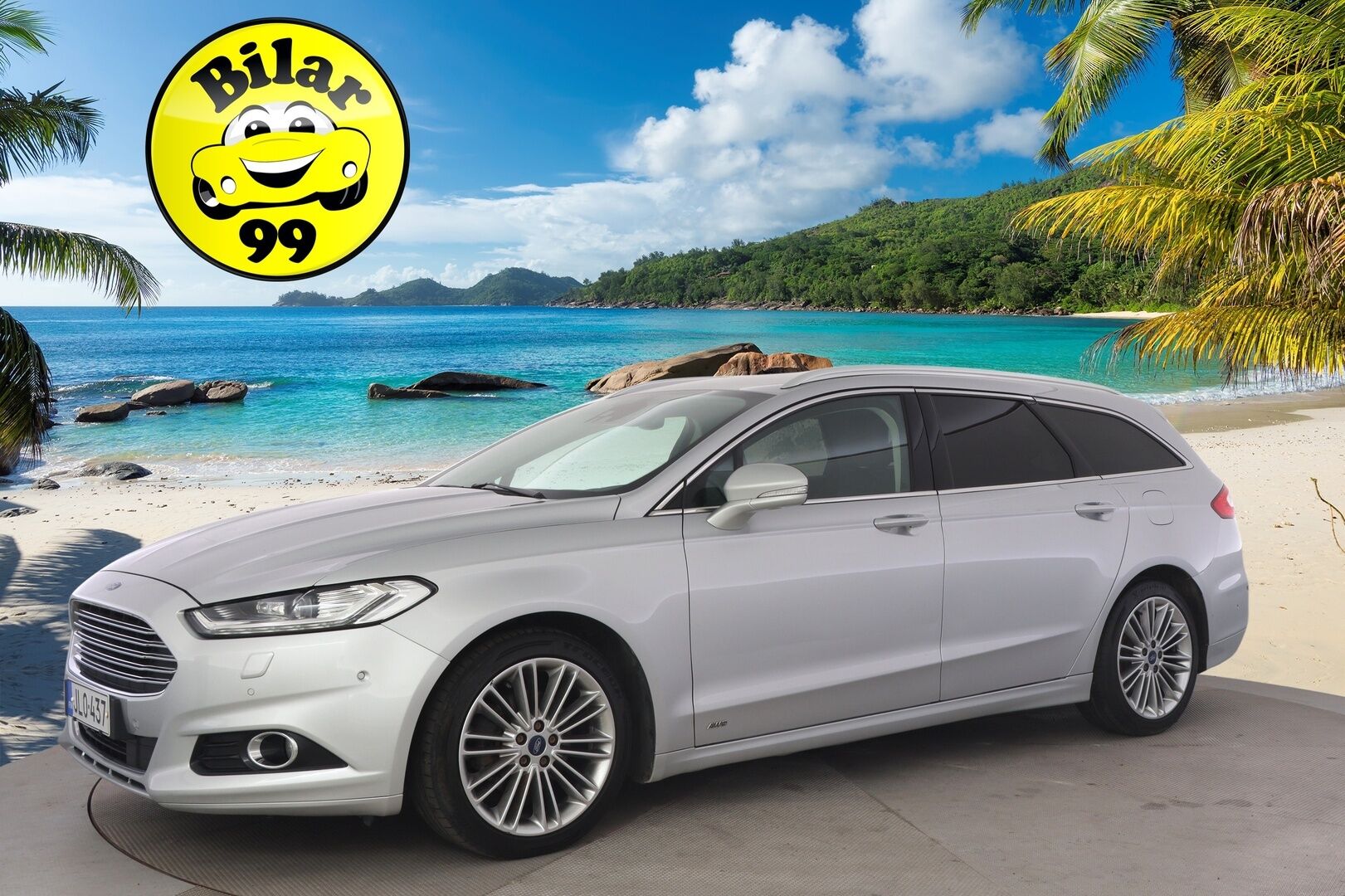 Ford Mondeo 2017 2,0 TDCi 180hv PowerShift Titanium Wagon AWD ** Webasto / ACC / Muistipenkki / Koukku / Sähkökontti / APP-Connect - *Törkky kamat / Kahdet renkaat **