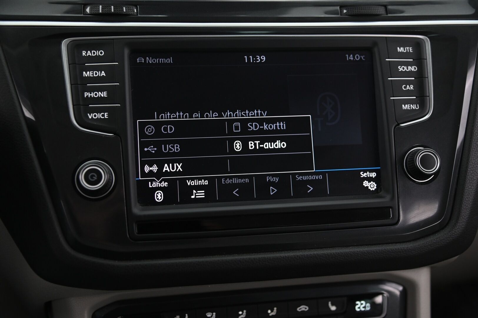 Volkswagen Tiguan 2017 Highline 2,0 TDI SCR 140 kW 4MOTION DSG * ACC / Webasto / Digimittaristo / Vaaleat muistinahat / Koukku / Dynaudio * - 2 Alut / P.kamera / KeyLessGo / Dynaamiset Ledit 