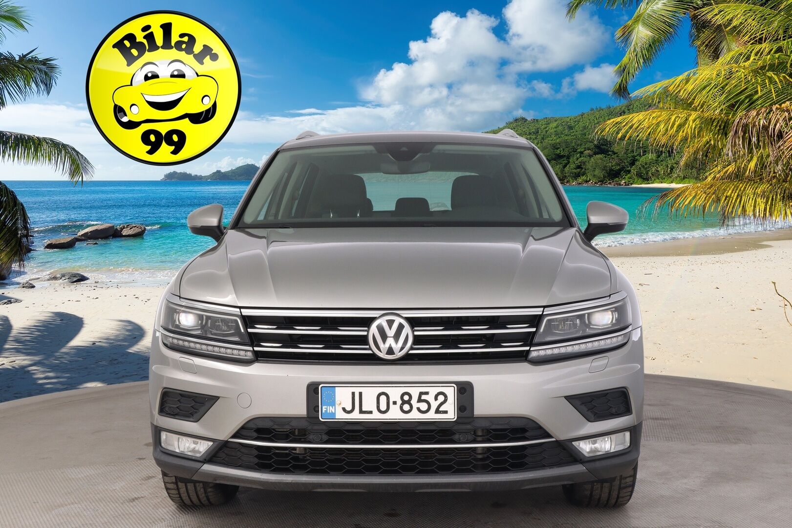 Volkswagen Tiguan 2017 Highline 2,0 TDI SCR 140 kW 4MOTION DSG * ACC / Webasto / Digimittaristo / Vaaleat muistinahat / Koukku / Dynaudio * - 2 Alut / P.kamera / KeyLessGo / Dynaamiset Ledit 