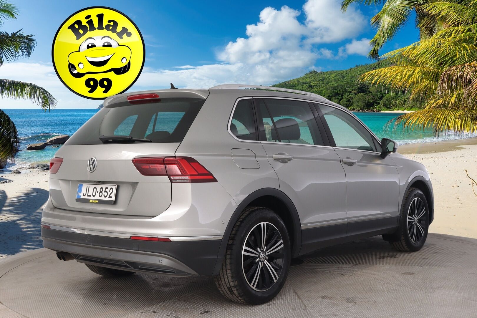 Volkswagen Tiguan 2017 Highline 2,0 TDI SCR 140 kW 4MOTION DSG * ACC / Webasto / Digimittaristo / Vaaleat muistinahat / Koukku / Dynaudio * - 2 Alut / P.kamera / KeyLessGo / Dynaamiset Ledit 