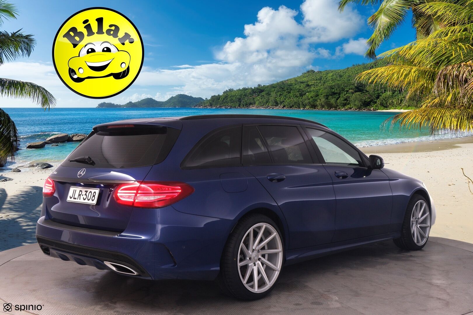 Mercedes-Benz C 2016 220 D AMG - | LED | Panorama | Webasto | Ambient | Keyless | IHC | Sähkös.Istuimet | Tutkat | S.Luukku |