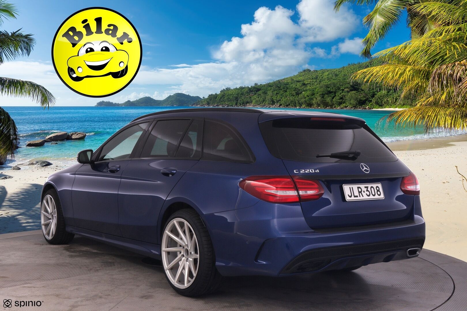 Mercedes-Benz C 2016 220 D AMG - | LED | Panorama | Webasto | Ambient | Keyless | IHC | Sähkös.Istuimet | Tutkat | S.Luukku |