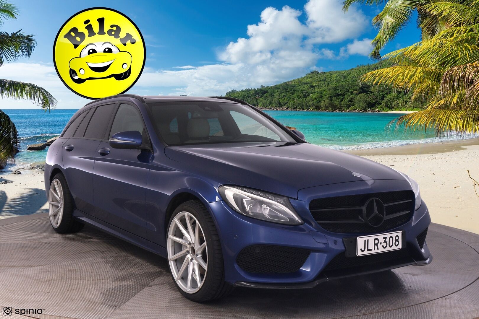 Mercedes-Benz C 2016 220 D AMG - | LED | Panorama | Webasto | Ambient | Keyless | IHC | Sähkös.Istuimet | Tutkat | S.Luukku |