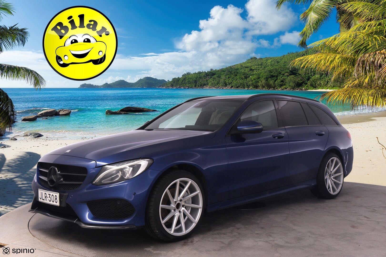 Mercedes-Benz C 2016 220 D AMG - | LED | Panorama | Webasto | Ambient | Keyless | IHC | Sähkös.Istuimet | Tutkat | S.Luukku |