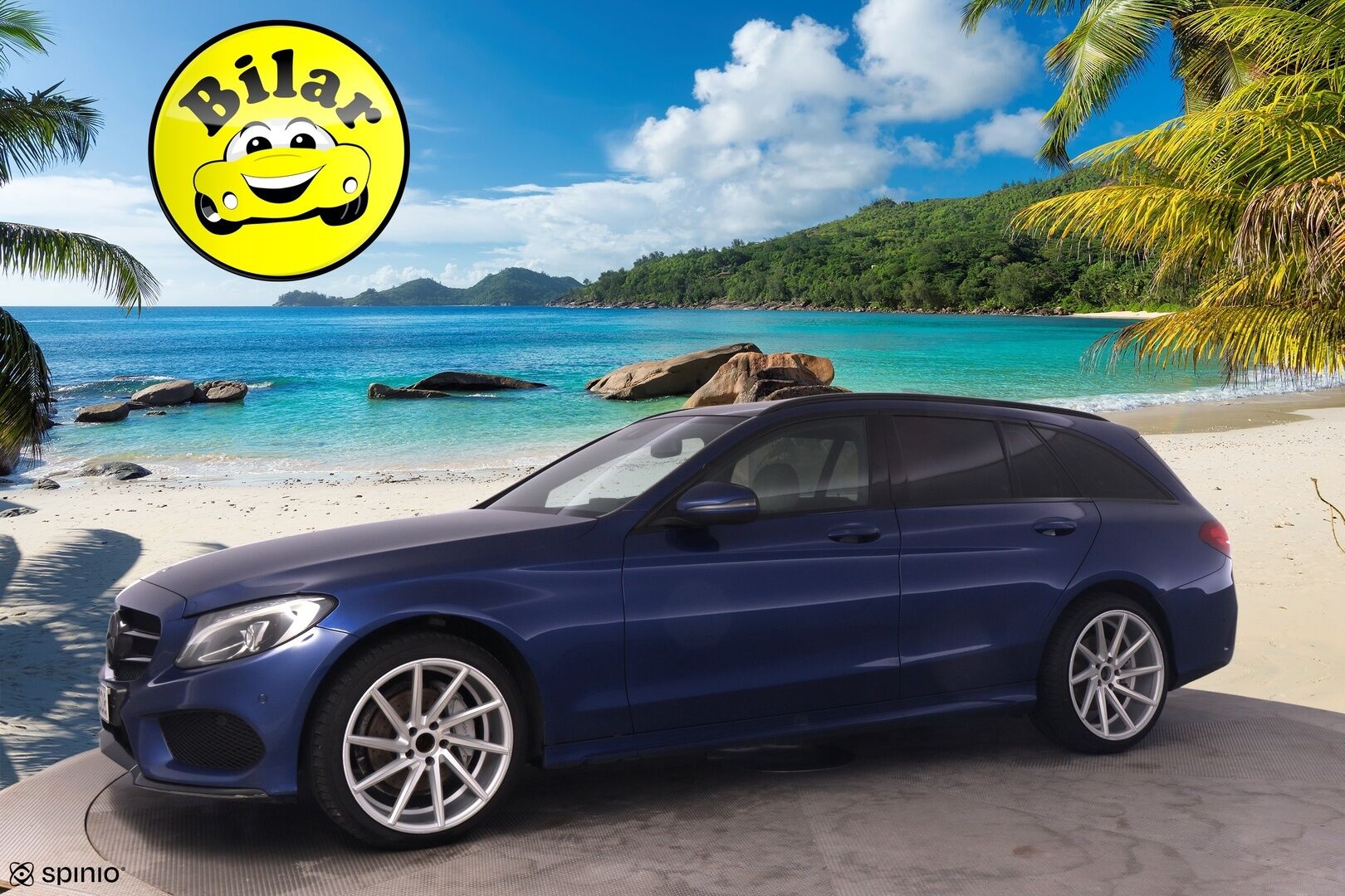 Mercedes-Benz C 2016 220 D AMG - | LED | Panorama | Webasto | Ambient | Keyless | IHC | Sähkös.Istuimet | Tutkat | S.Luukku |
