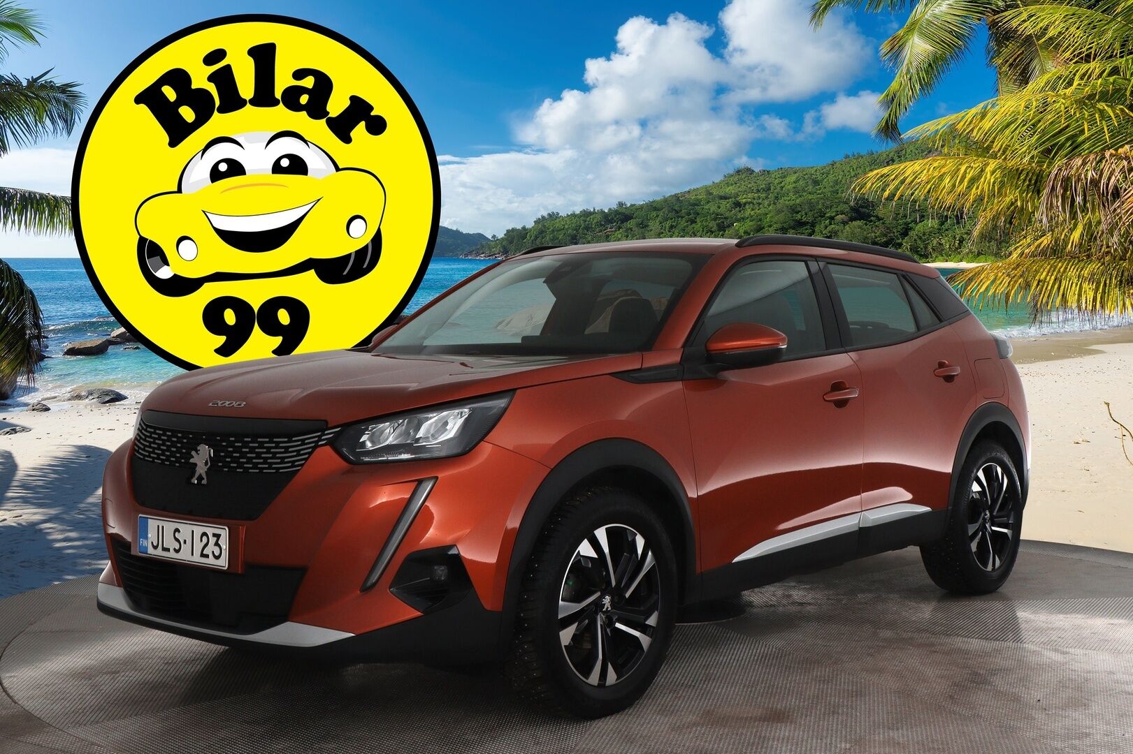 Peugeot 2008 2021 Allure 210 Anniversary PureTech 130 EAT8-autom / Suomi-auto / vakkari / 360-Kamera / LED-valot