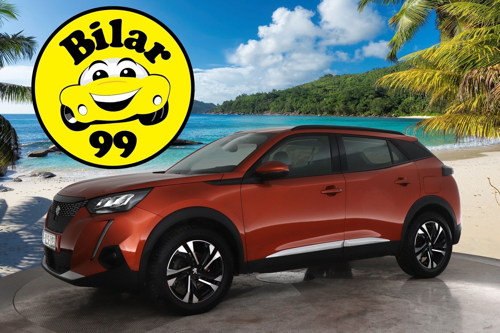 Peugeot 2008 2021 Allure 210 Anniversary PureTech 130 EAT8-autom / Suomi-auto / vakkari / 360-Kamera / LED-valot