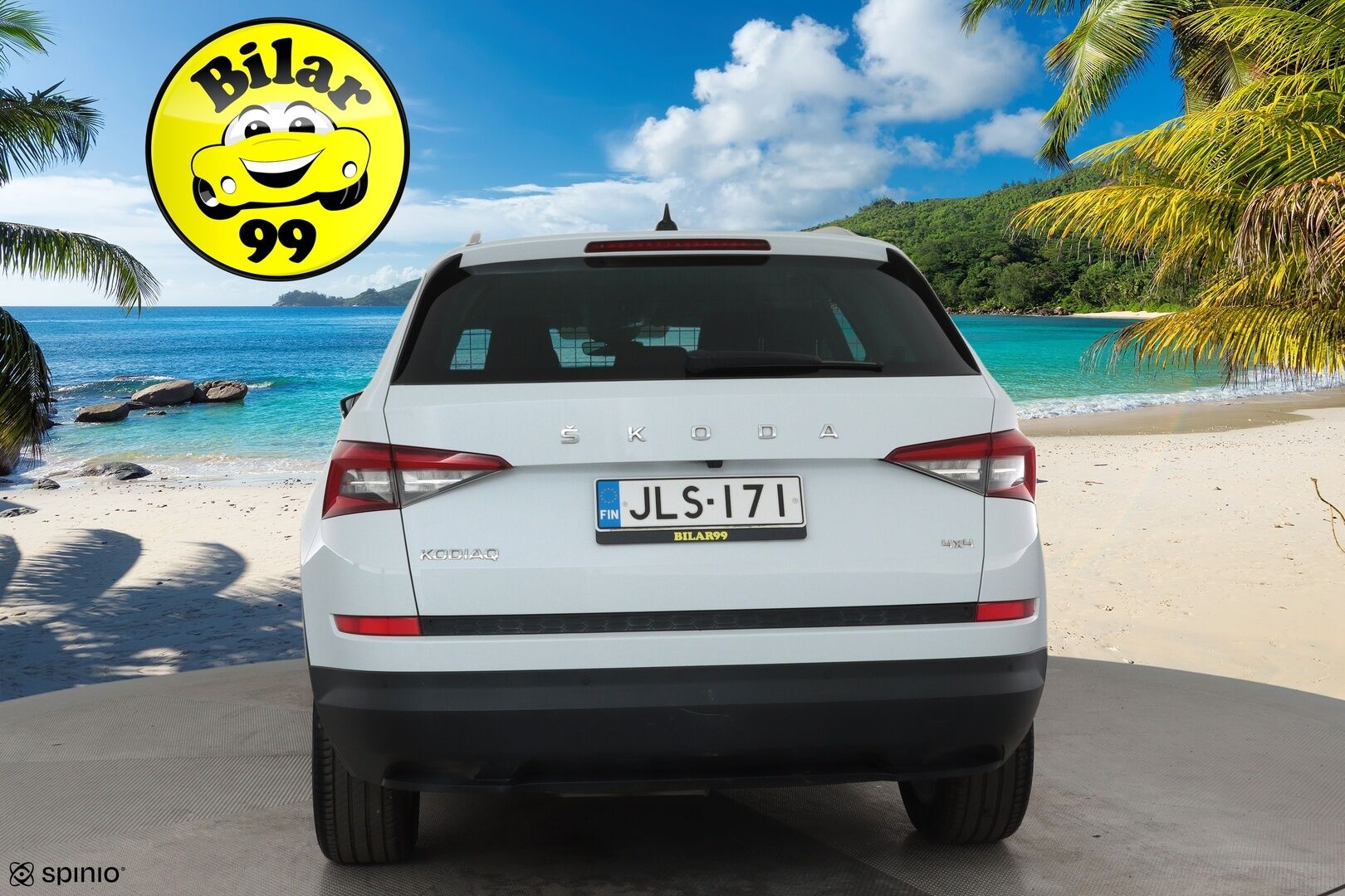 Skoda Kodiaq 2021 2,0 TDI 150 4x4 Ambition BusinessLine DSG Autom. **Webasto / Koukku / Adapt.Vakkari / P.kamera / LED-valot / Navi** - 1-om Suomi-auto / Kahdet Renkaat