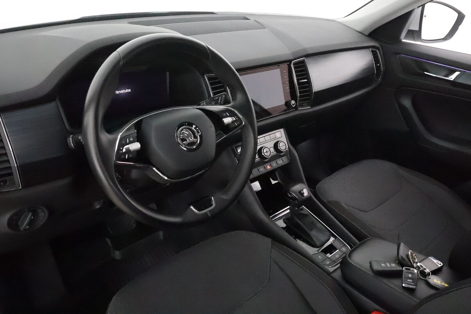 Skoda Kodiaq 2021 2,0 TDI 150 4x4 Ambition BusinessLine DSG Autom. **Webasto / Koukku / Adapt.Vakkari / P.kamera / LED-valot / Navi** - 1-om Suomi-auto / Kahdet Renkaat