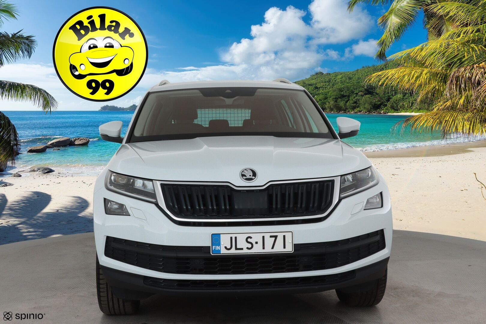 Skoda Kodiaq 2021 2,0 TDI 150 4x4 Ambition BusinessLine DSG Autom. **Webasto / Koukku / Adapt.Vakkari / P.kamera / LED-valot / Navi** - 1-om Suomi-auto / Kahdet Renkaat