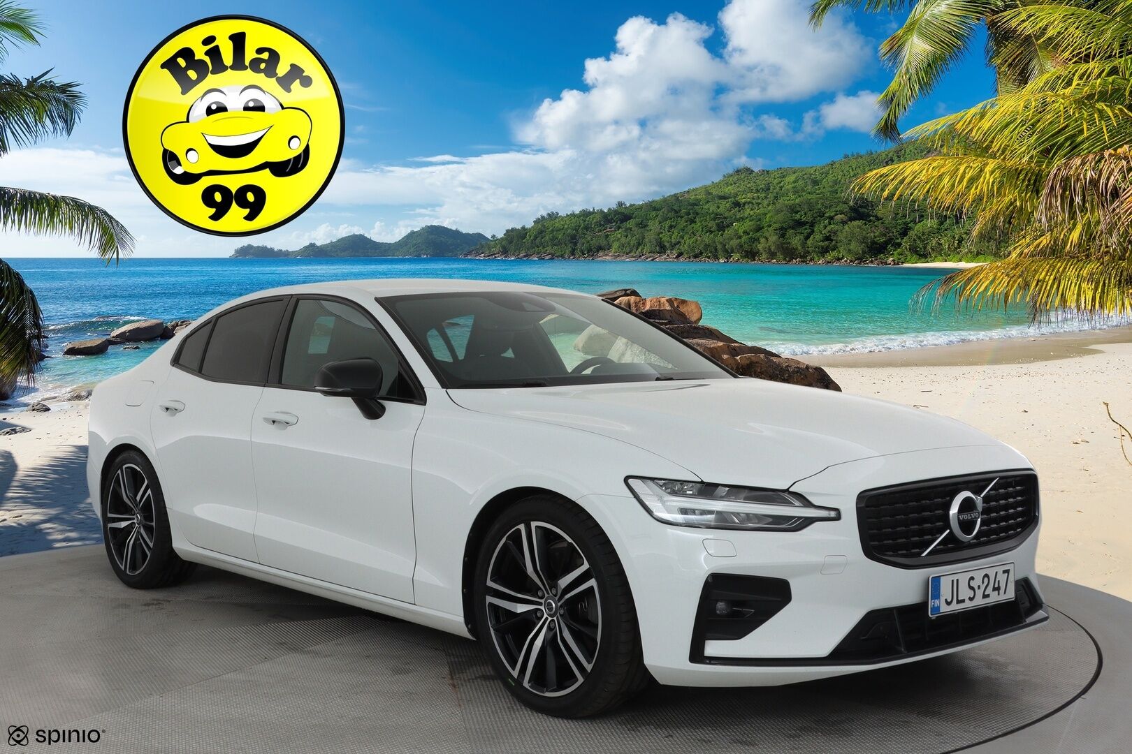 Volvo S60 2021 B5 AWD MHEV Business R-Design aut **Adapt.vakkari / Muistipenkki / Full LED / Koukku / H&K / P.kamera** - Suomi-auto / Kahdet renkaat aluvanteilla / Digimittaristo / Puolinahat / Sporttipenkit / Penkinlämmittimet takana / Ratin lämmitin / BLIS / Webasto