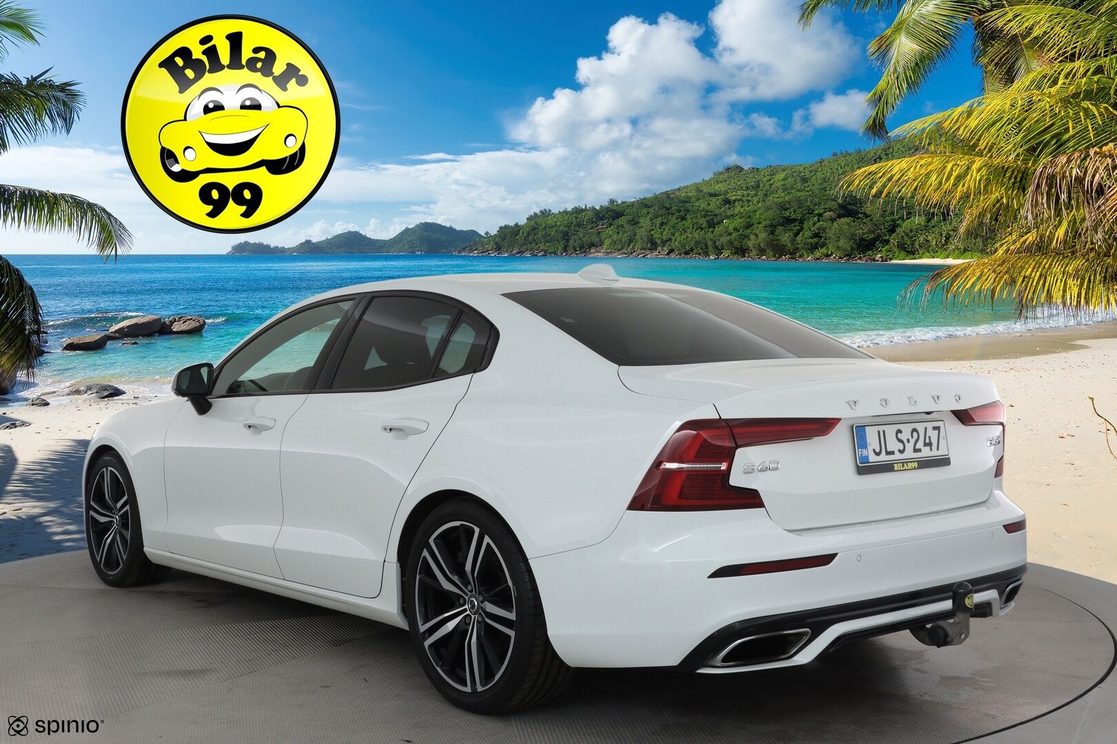 Volvo S60 2021 B5 AWD MHEV Business R-Design aut **Adapt.vakkari / Muistipenkki / Full LED / Koukku / H&K / P.kamera** - Suomi-auto / Kahdet renkaat aluvanteilla / Digimittaristo / Puolinahat / Sporttipenkit / Penkinlämmittimet takana / Ratin lämmitin / BLIS / Webasto