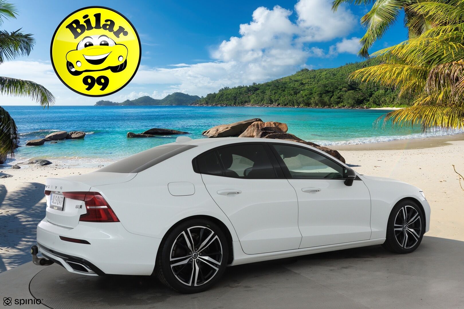 Volvo S60 2021 B5 AWD MHEV Business R-Design aut **Adapt.vakkari / Muistipenkki / Full LED / Koukku / H&K / P.kamera** - Suomi-auto / Kahdet renkaat aluvanteilla / Digimittaristo / Puolinahat / Sporttipenkit / Penkinlämmittimet takana / Ratin lämmitin / BLIS / Webasto