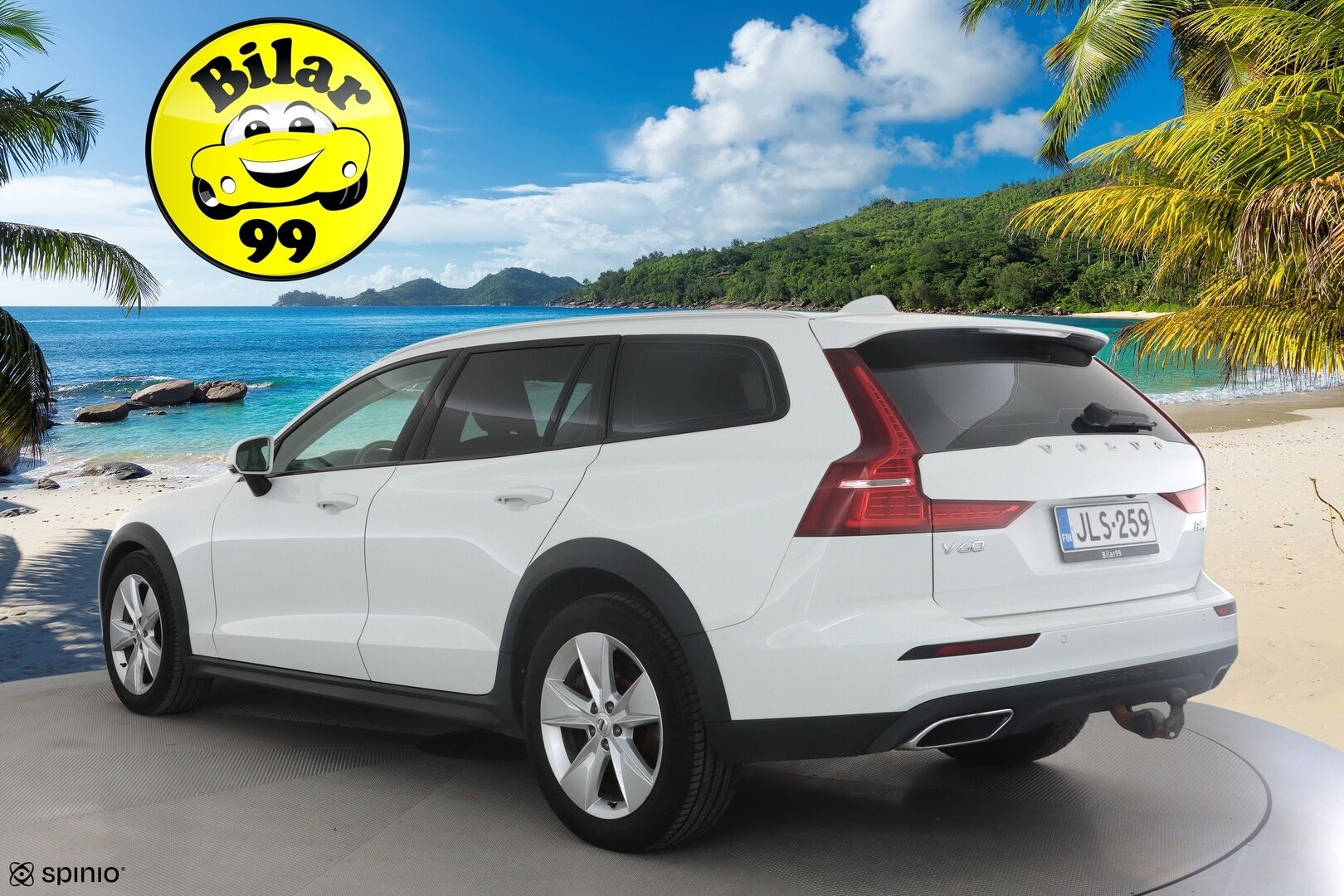 Volvo V60 Cross Country 2021 B4 AWD D-MHEV Business aut * ACC / P.kamera / BLIS / Koukku / Webasto / LED / Vaaleat nahat * - Suomi-auto / Kahdet renkaat aluvanteilla / Merkkihuollettu