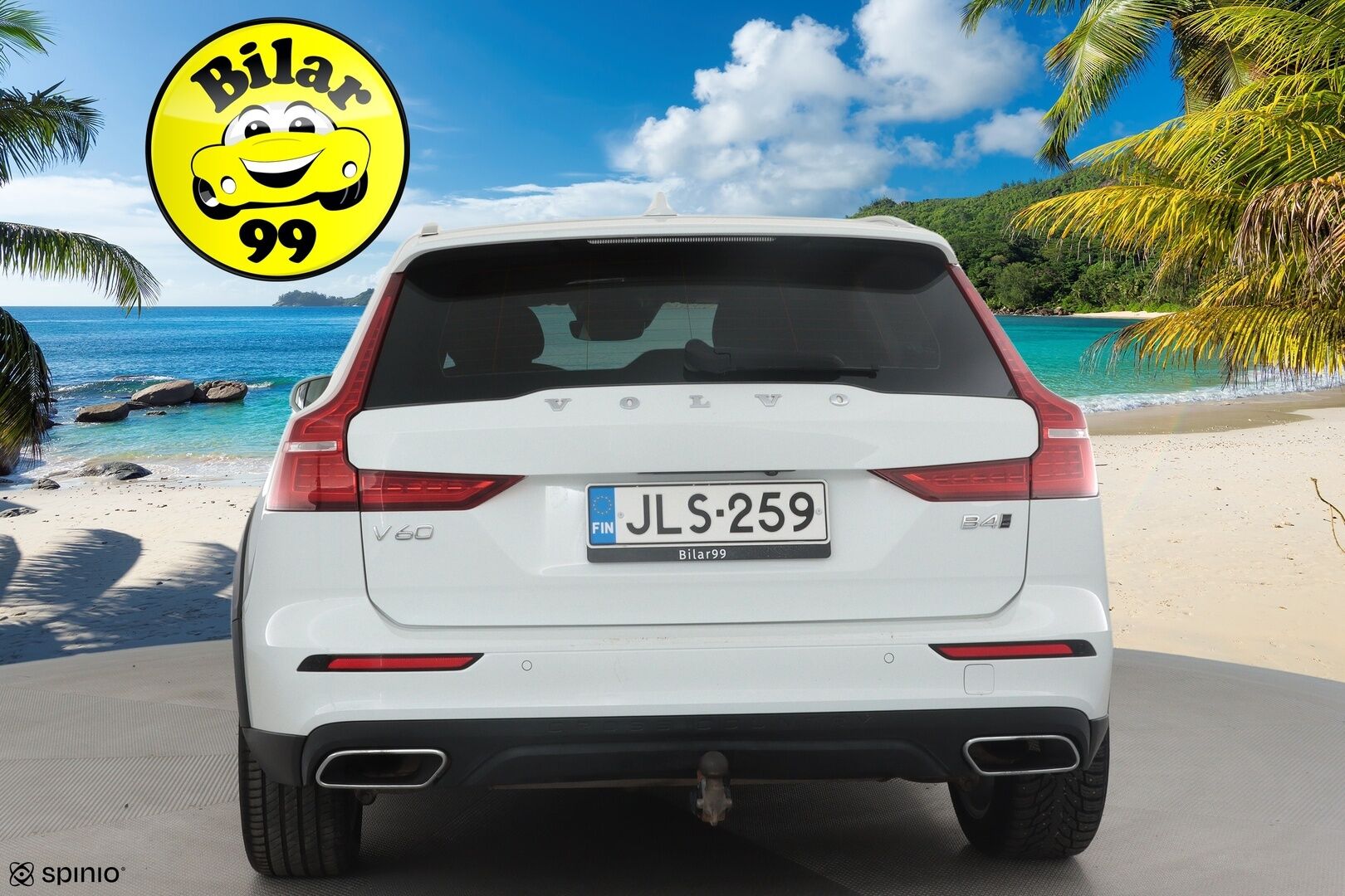 Volvo V60 Cross Country 2021 B4 AWD D-MHEV Business aut * ACC / P.kamera / BLIS / Koukku / Webasto / LED / Vaaleat nahat * - Suomi-auto / Kahdet renkaat aluvanteilla / Merkkihuollettu