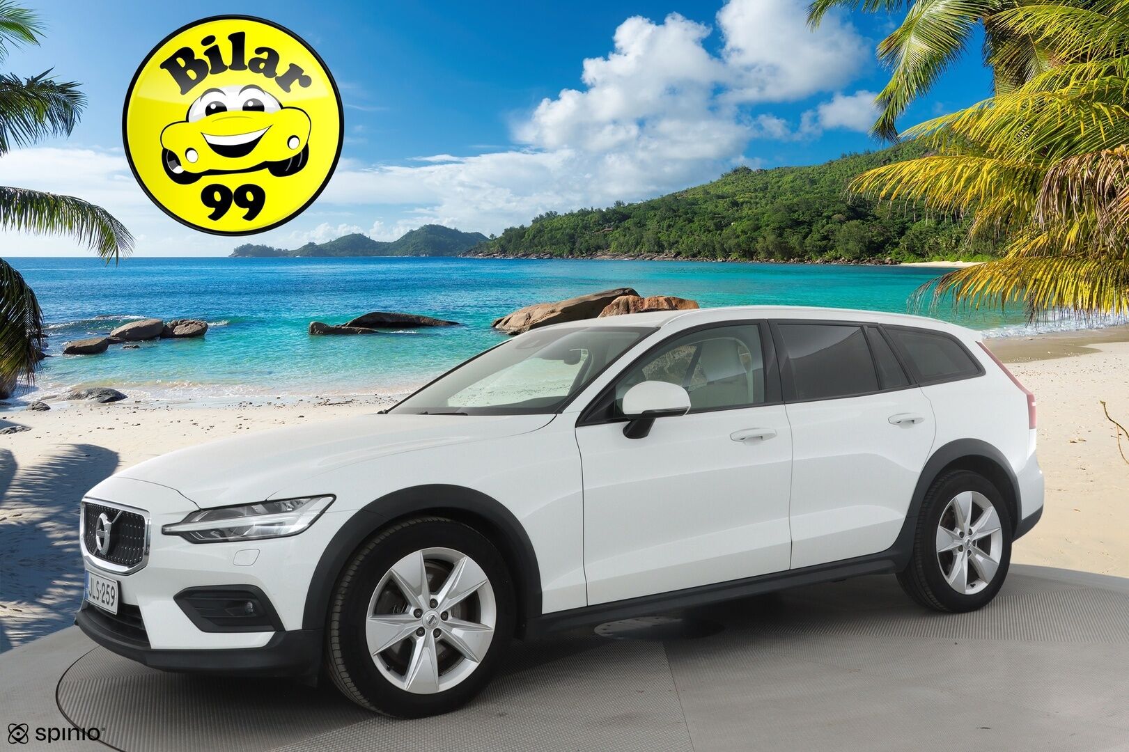 Volvo V60 Cross Country 2021 B4 AWD D-MHEV Business aut * ACC / P.kamera / BLIS / Koukku / Webasto / LED / Vaaleat nahat * - Suomi-auto / Kahdet renkaat aluvanteilla / Merkkihuollettu