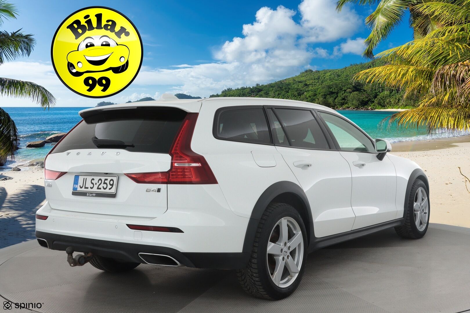 Volvo V60 Cross Country 2021 B4 AWD D-MHEV Business aut * ACC / P.kamera / BLIS / Koukku / Webasto / LED / Vaaleat nahat * - Suomi-auto / Kahdet renkaat aluvanteilla / Merkkihuollettu