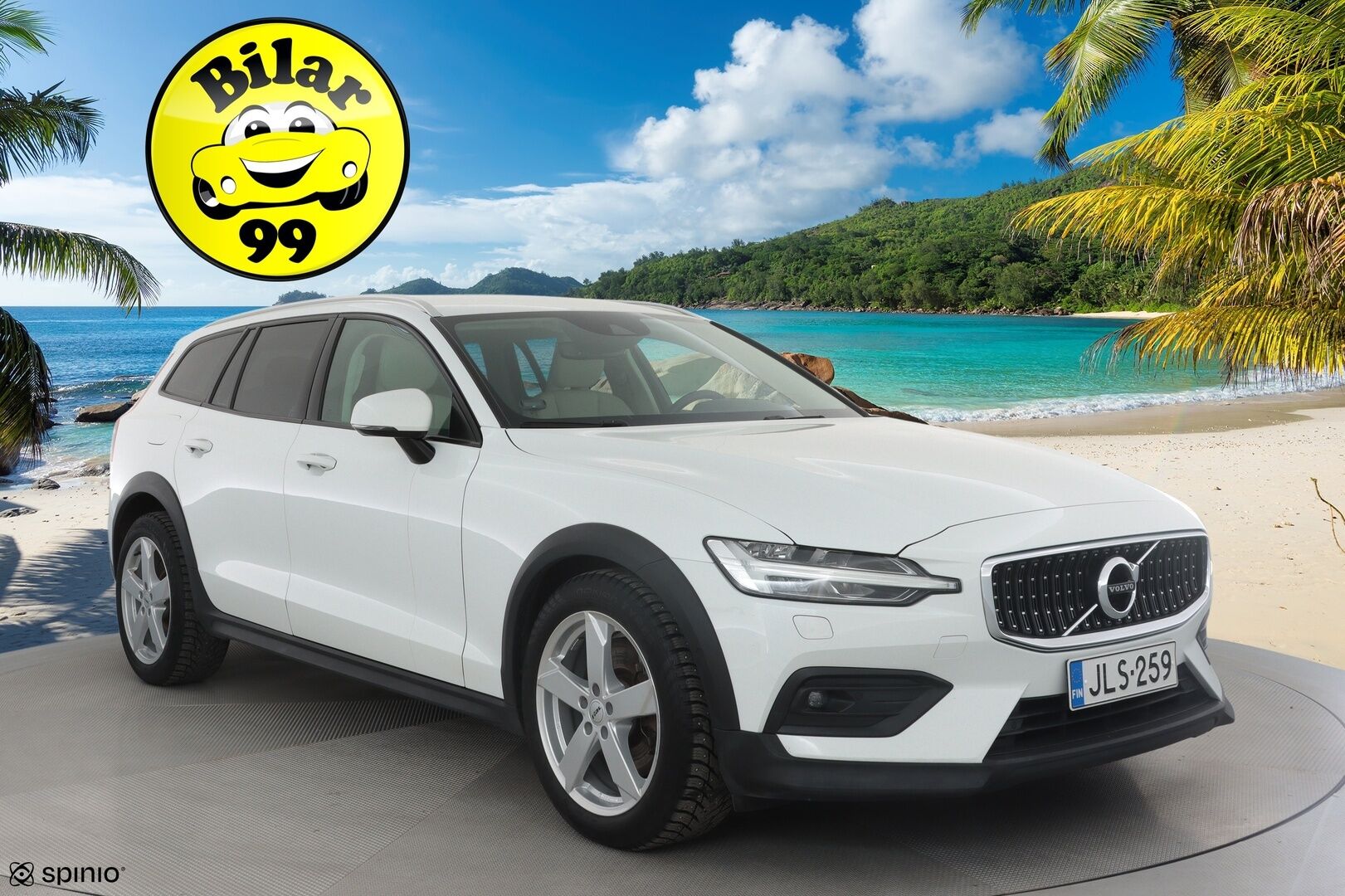 Volvo V60 Cross Country 2021 B4 AWD D-MHEV Business aut * ACC / P.kamera / BLIS / Koukku / Webasto / LED / Vaaleat nahat * - Suomi-auto / Kahdet renkaat aluvanteilla / Merkkihuollettu