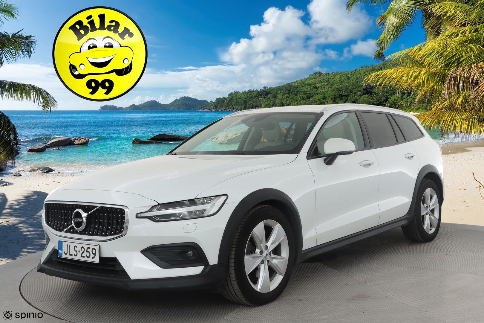 Volvo V60 Cross Country 2021 B4 AWD D-MHEV Business aut * ACC / P.kamera / BLIS / Koukku / Webasto / LED / Vaaleat nahat * - Suomi-auto / Kahdet renkaat aluvanteilla / Merkkihuollettu