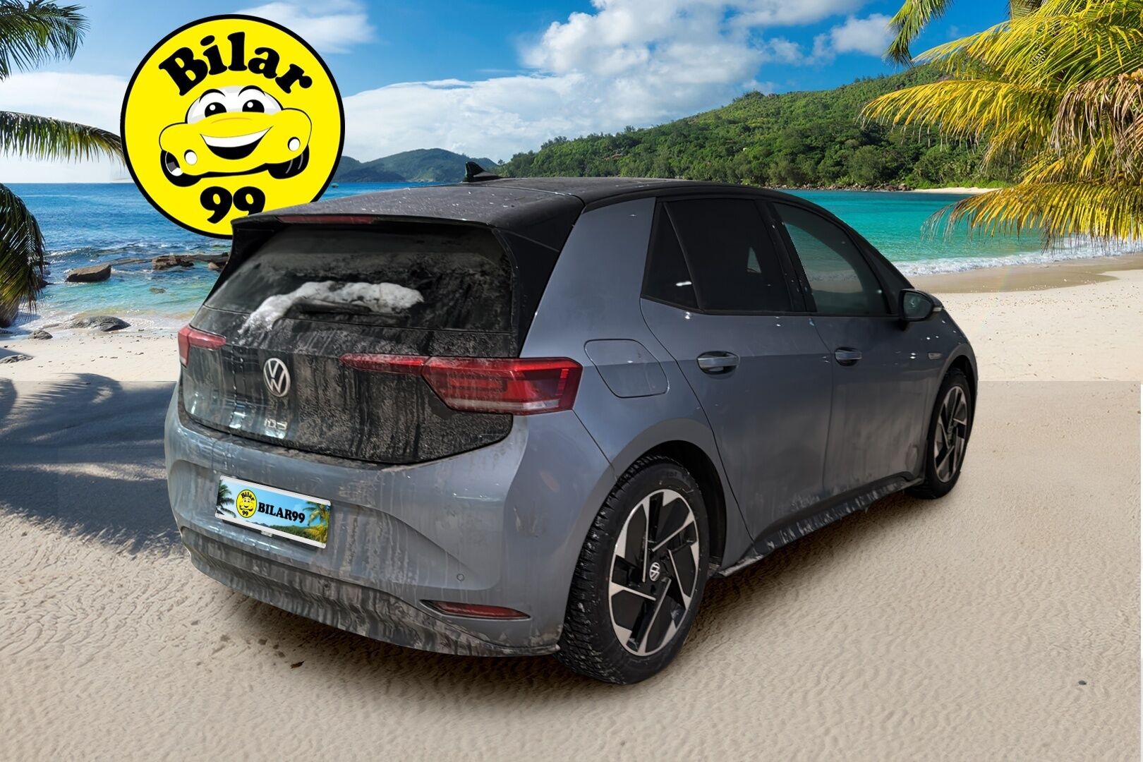 Volkswagen ID.3 2021 Pro 150 kW, akku 58 kWh *SOH 90,4% / ACC / Lämpöpumppu / Ratinlämmitin / Tutkat / LED / Navi / Suomiauto* - Merkkihuollettu ja siistikuntoinen Suomiauto kaksilla renkailla ja vanteilla!