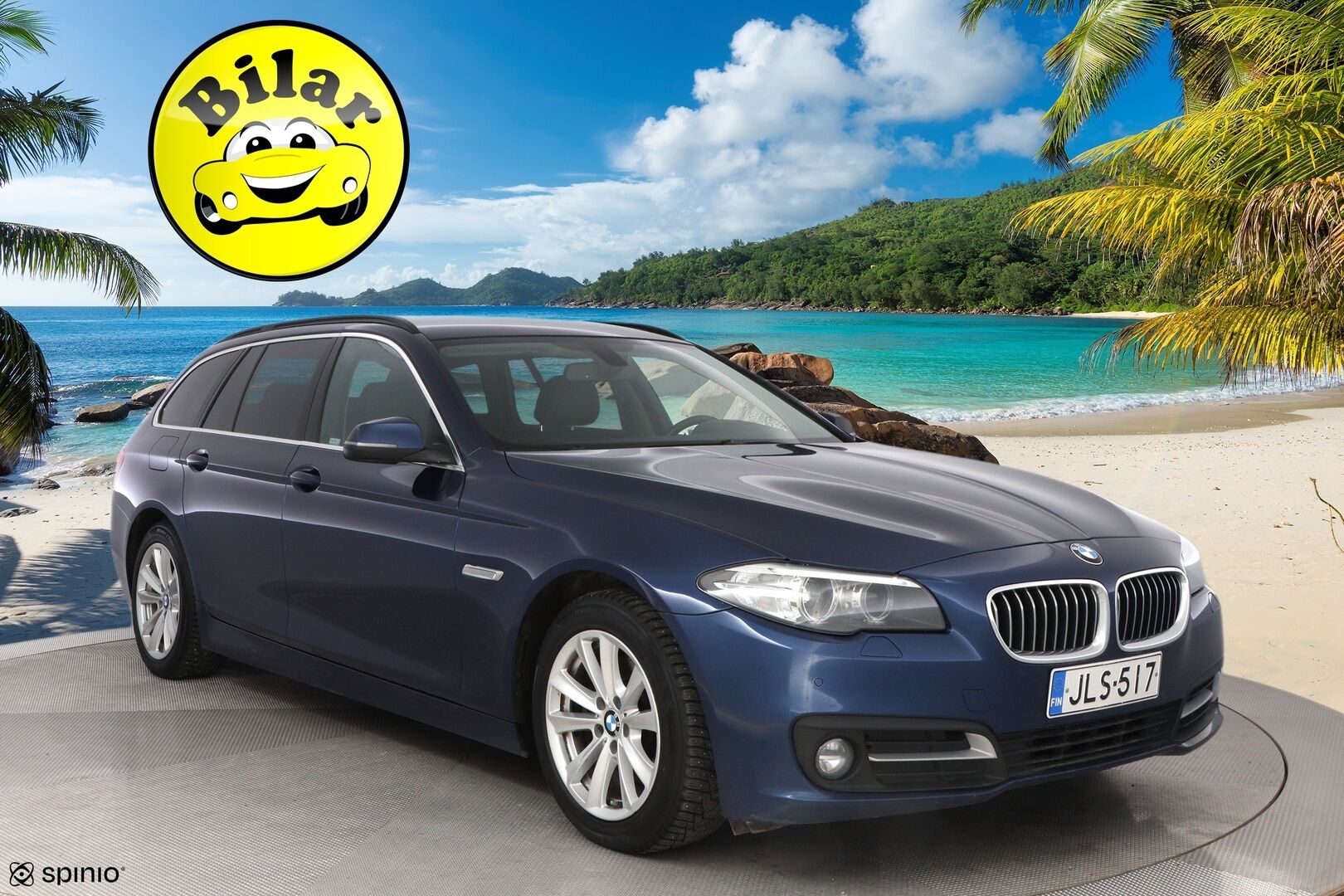 BMW 520 2017 F11 Touring 520d A Business* Webasto / Nahkasisusta / Vetokoukku / Prof.navi / Sähköluukku / Ratinlämmitin * - Webasto / Ei adblue! / Prof. Navi / Sporttinahat / Koukku
