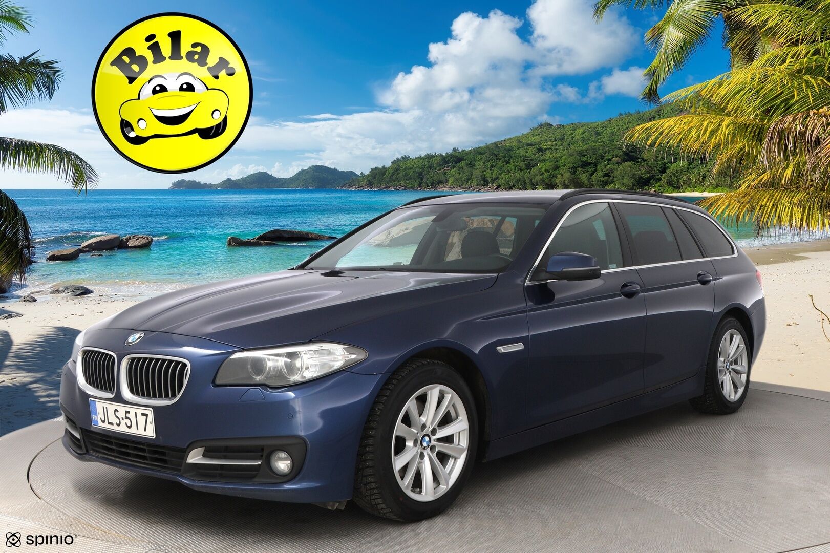 BMW 520 2017 F11 Touring 520d A Business* Webasto / Nahkasisusta / Vetokoukku / Prof.navi / Sähköluukku / Ratinlämmitin * - Webasto / Ei adblue! / Prof. Navi / Sporttinahat / Koukku