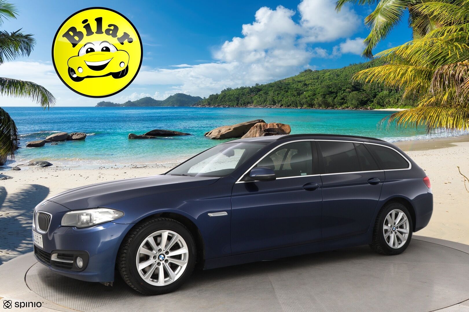 BMW 520 2017 F11 Touring 520d A Business* Webasto / Nahkasisusta / Vetokoukku / Prof.navi / Sähköluukku / Ratinlämmitin * - Webasto / Ei adblue! / Prof. Navi / Sporttinahat / Koukku