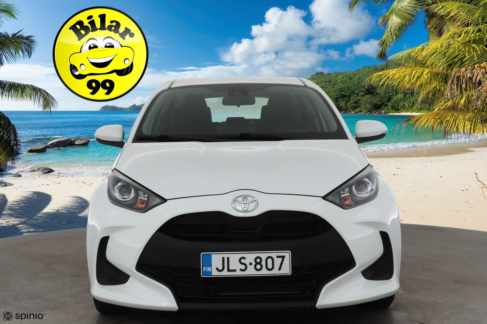 Toyota Yaris 2020 1,0 VVT-i Life * ACC / LED / Kaistavahti / Apple&Android / Ilmastointi * - 1.om Suomi-auto / Kahdet renkaat 
