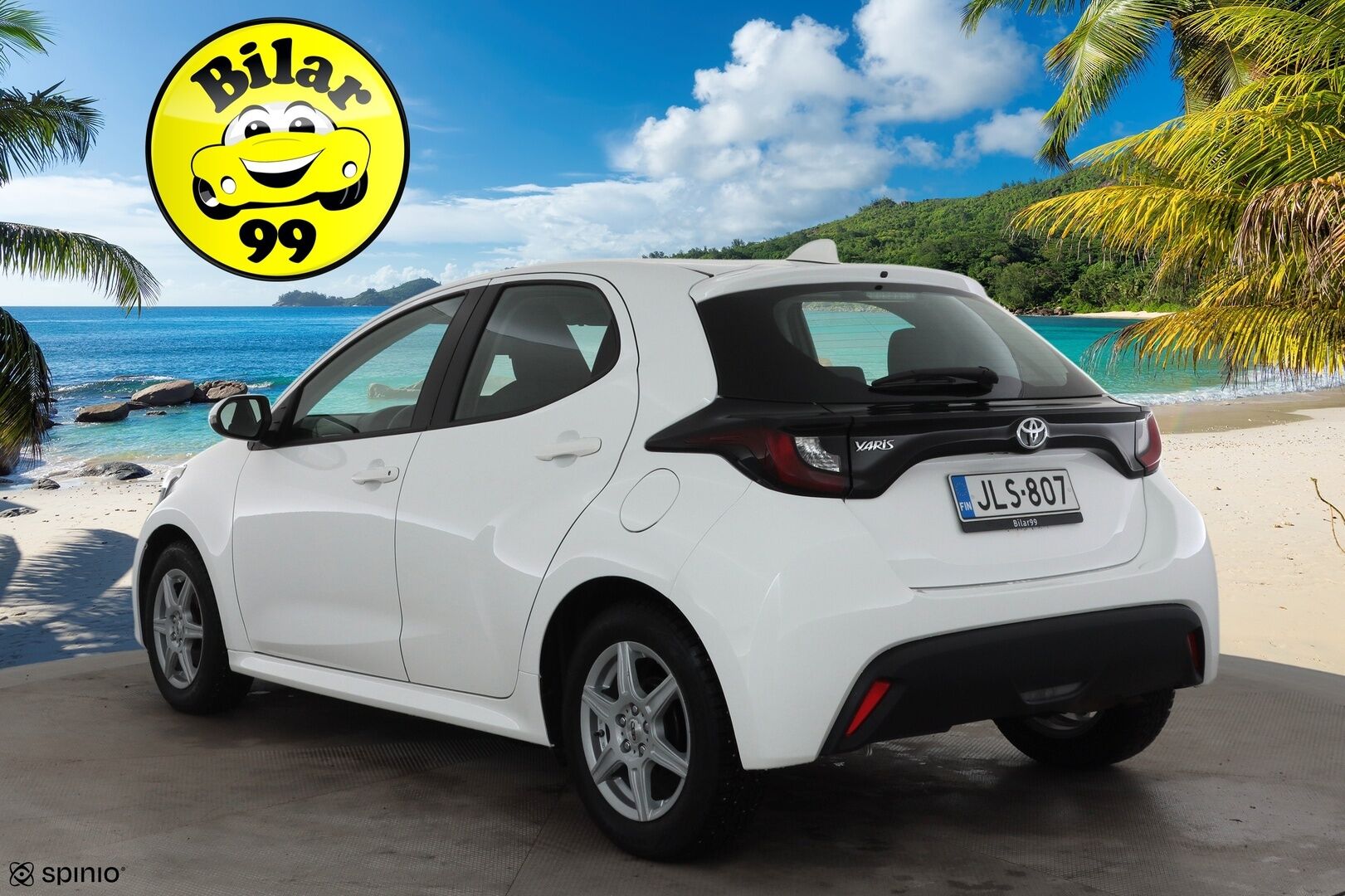 Toyota Yaris 2020 1,0 VVT-i Life * ACC / LED / Kaistavahti / Apple&Android / Ilmastointi * - 1.om Suomi-auto / Kahdet renkaat 