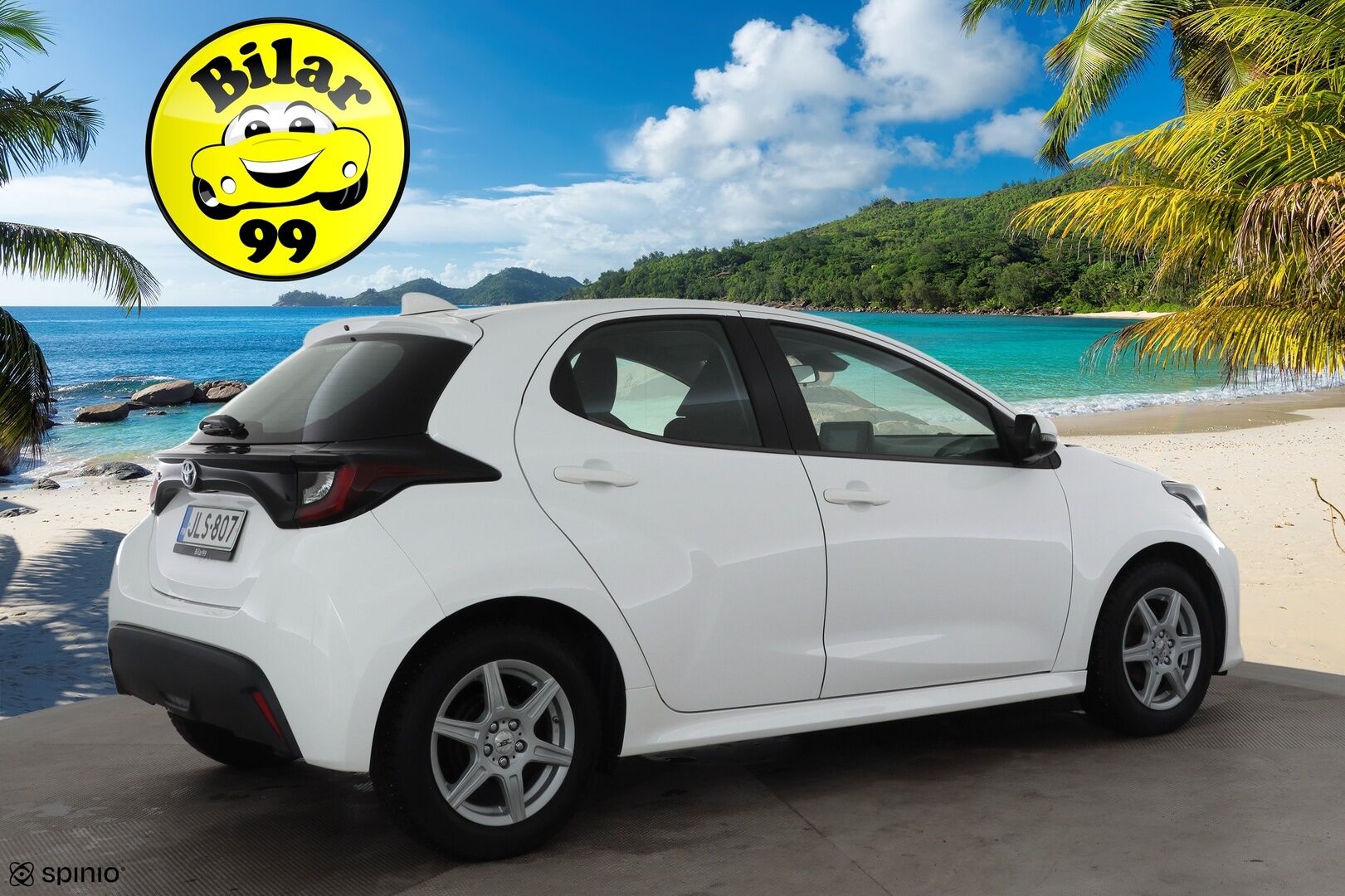 Toyota Yaris 2020 1,0 VVT-i Life * ACC / LED / Kaistavahti / Apple&Android / Ilmastointi * - 1.om Suomi-auto / Kahdet renkaat 