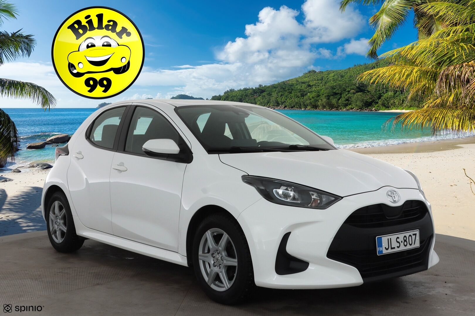 Toyota Yaris 2020 1,0 VVT-i Life * ACC / LED / Kaistavahti / Apple&Android / Ilmastointi * - 1.om Suomi-auto / Kahdet renkaat 