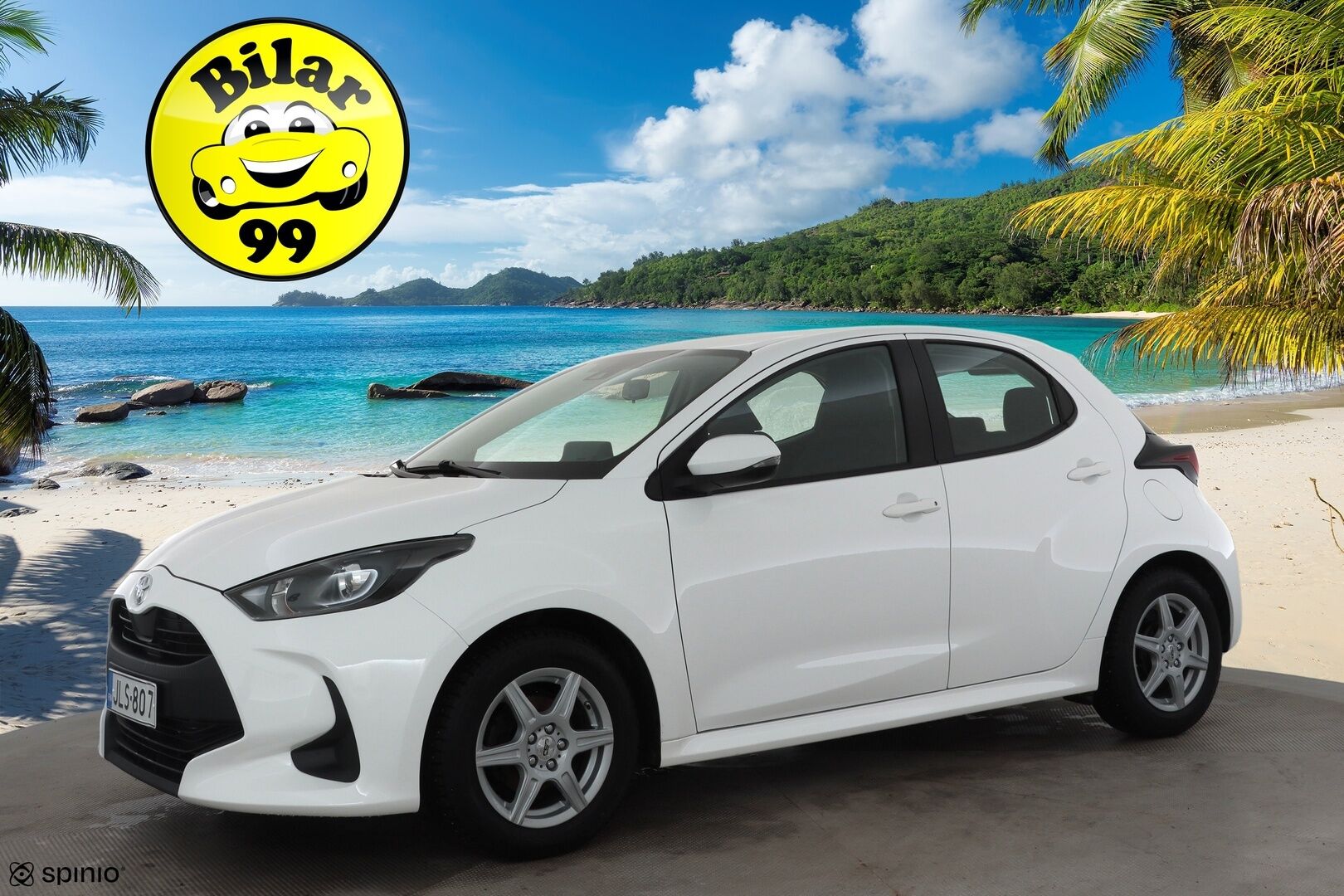 Toyota Yaris 2020 1,0 VVT-i Life * ACC / LED / Kaistavahti / Apple&Android / Ilmastointi * - 1.om Suomi-auto / Kahdet renkaat 