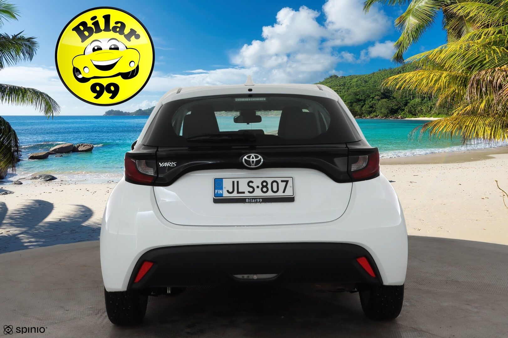 Toyota Yaris 2020 1,0 VVT-i Life * ACC / LED / Kaistavahti / Apple&Android / Ilmastointi * - 1.om Suomi-auto / Kahdet renkaat 