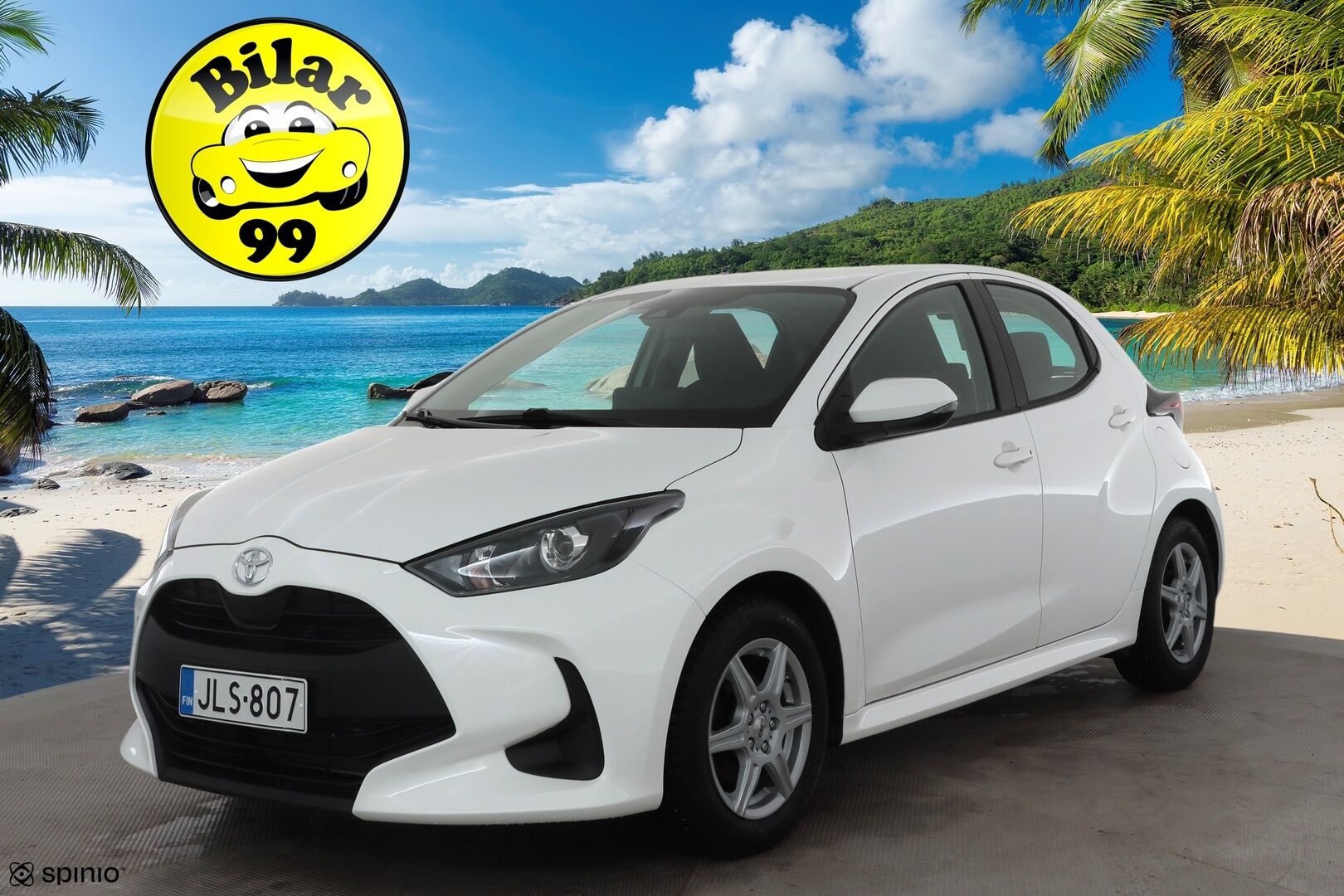Toyota Yaris 2020 1,0 VVT-i Life * ACC / LED / Kaistavahti / Apple&Android / Ilmastointi * - 1.om Suomi-auto / Kahdet renkaat 