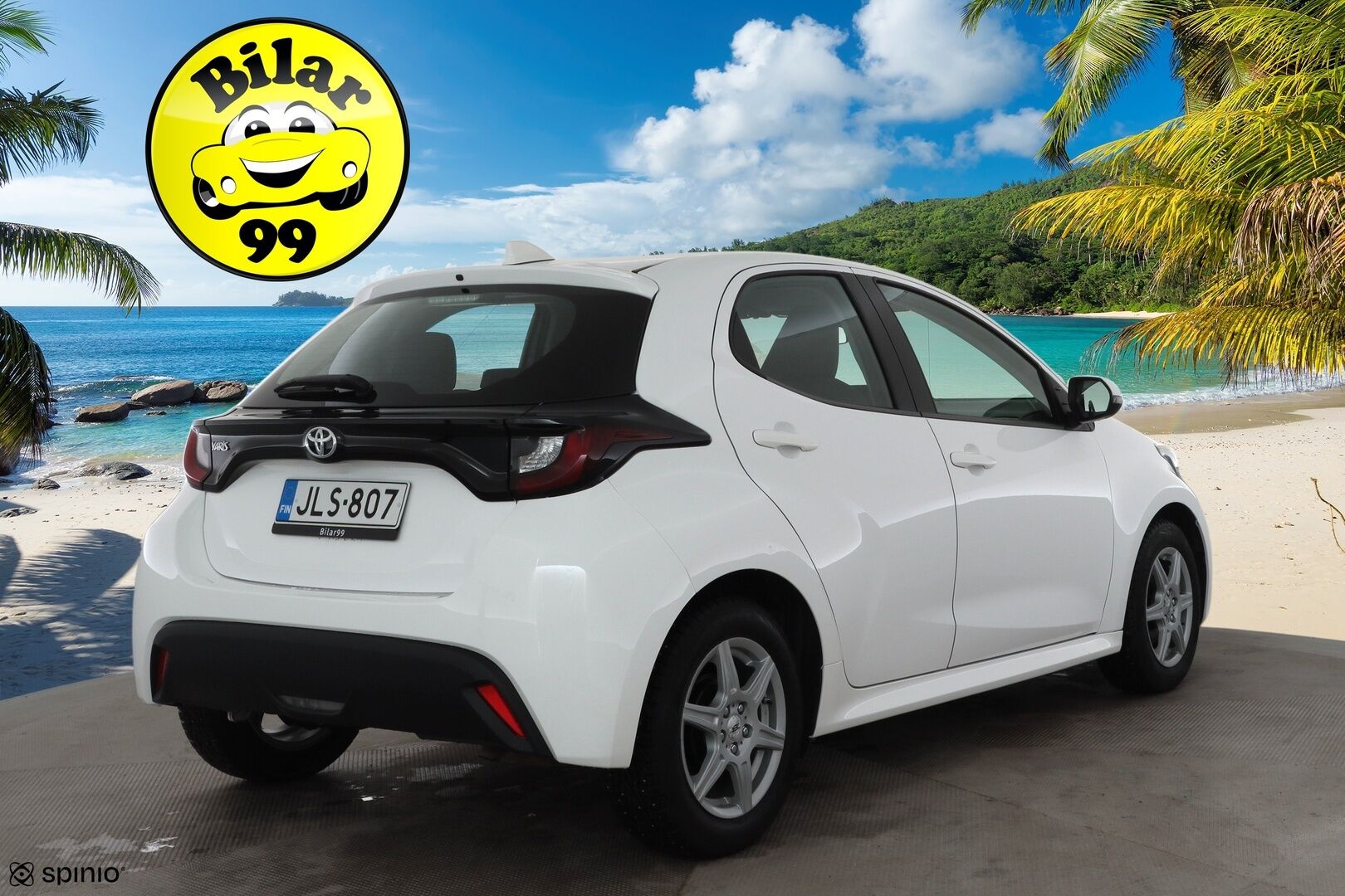 Toyota Yaris 2020 1,0 VVT-i Life * ACC / LED / Kaistavahti / Apple&Android / Ilmastointi * - 1.om Suomi-auto / Kahdet renkaat 