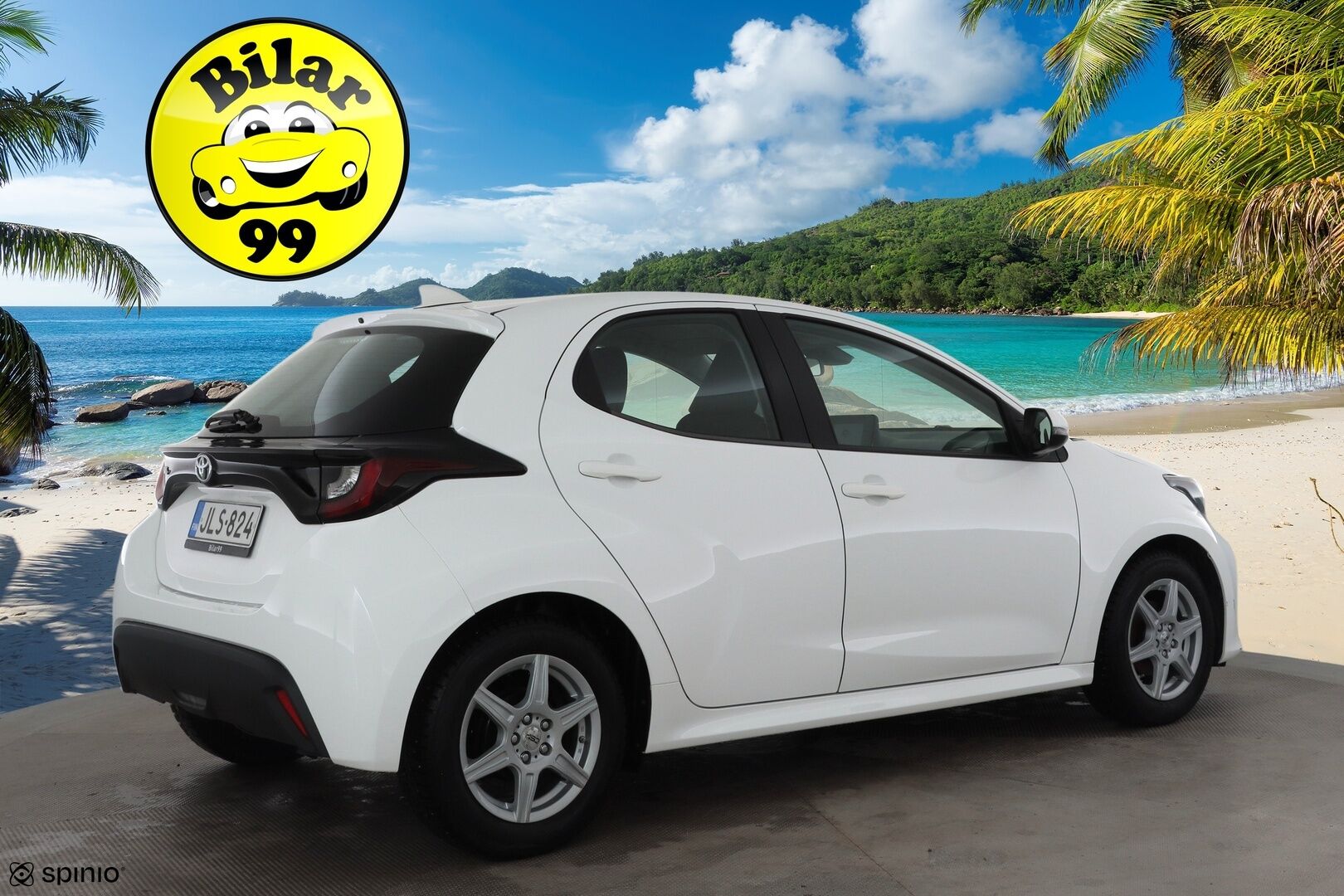 Toyota Yaris 2020 1,0 VVT-i Life * 1.Om Suomi-auto / ACC / Bluetooth / Kaistavahti / Ilmastointi / 2xRenkaat * - HULLUT JOULUT KORKOTARJOUS 2,49% 