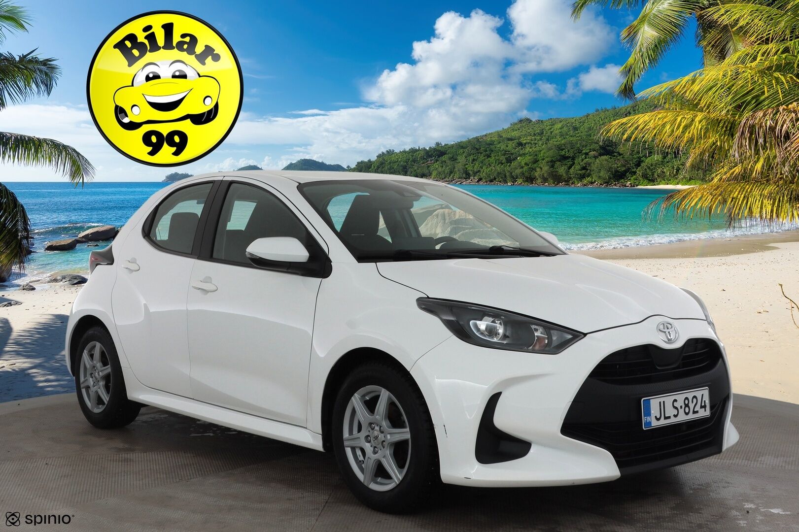 Toyota Yaris 2020 1,0 VVT-i Life * 1.Om Suomi-auto / ACC / Bluetooth / Kaistavahti / Ilmastointi / 2xRenkaat * - HULLUT JOULUT KORKOTARJOUS 2,49% 