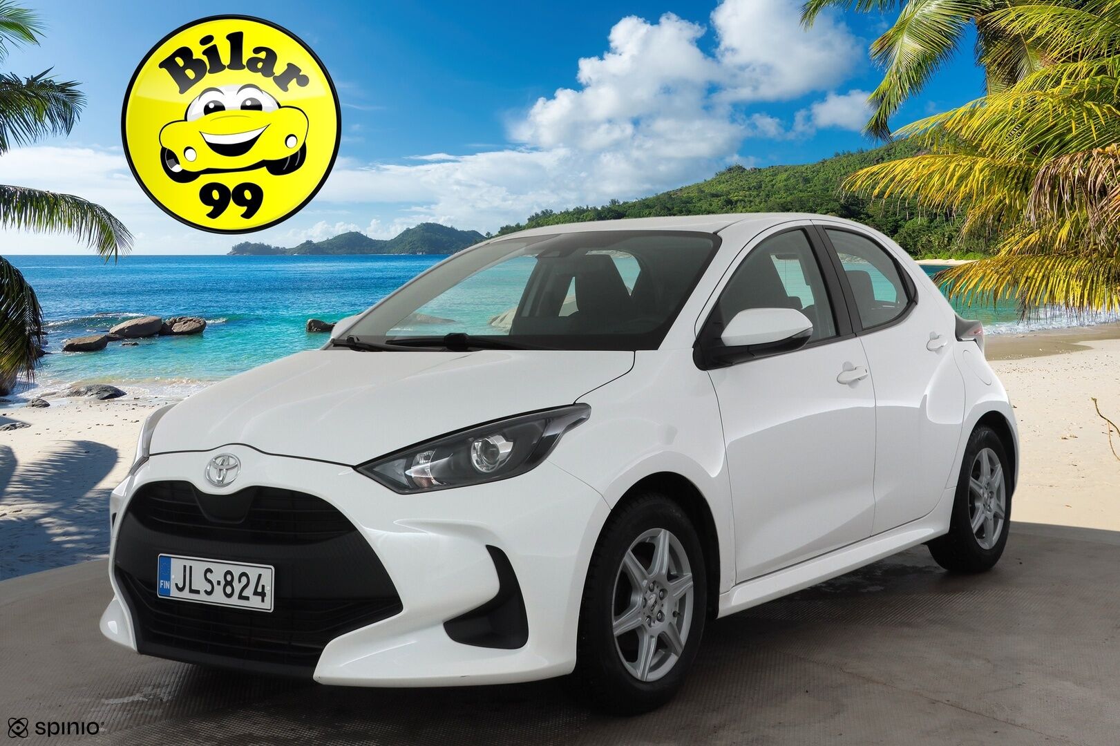 Toyota Yaris 2020 1,0 VVT-i Life * 1.Om Suomi-auto / ACC / Bluetooth / Kaistavahti / Ilmastointi / 2xRenkaat * - HULLUT JOULUT KORKOTARJOUS 2,49% 