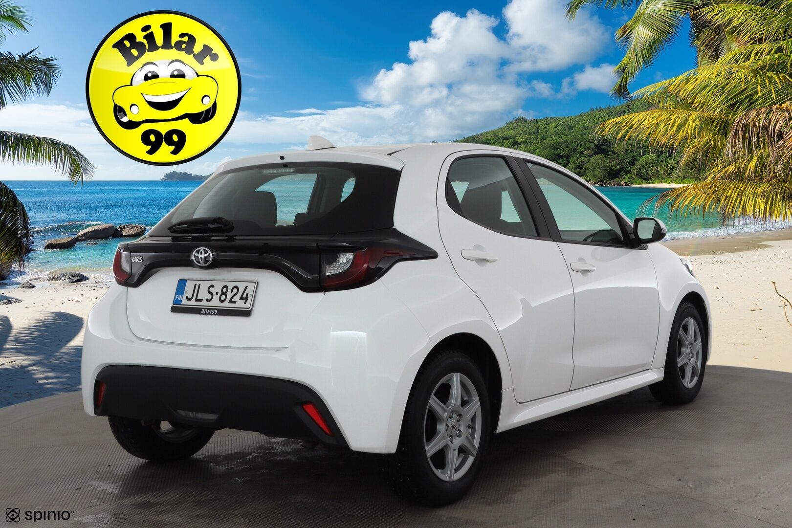 Toyota Yaris 2020 1,0 VVT-i Life * 1.Om Suomi-auto / ACC / Bluetooth / Kaistavahti / Ilmastointi / 2xRenkaat * - HULLUT JOULUT KORKOTARJOUS 2,49% 