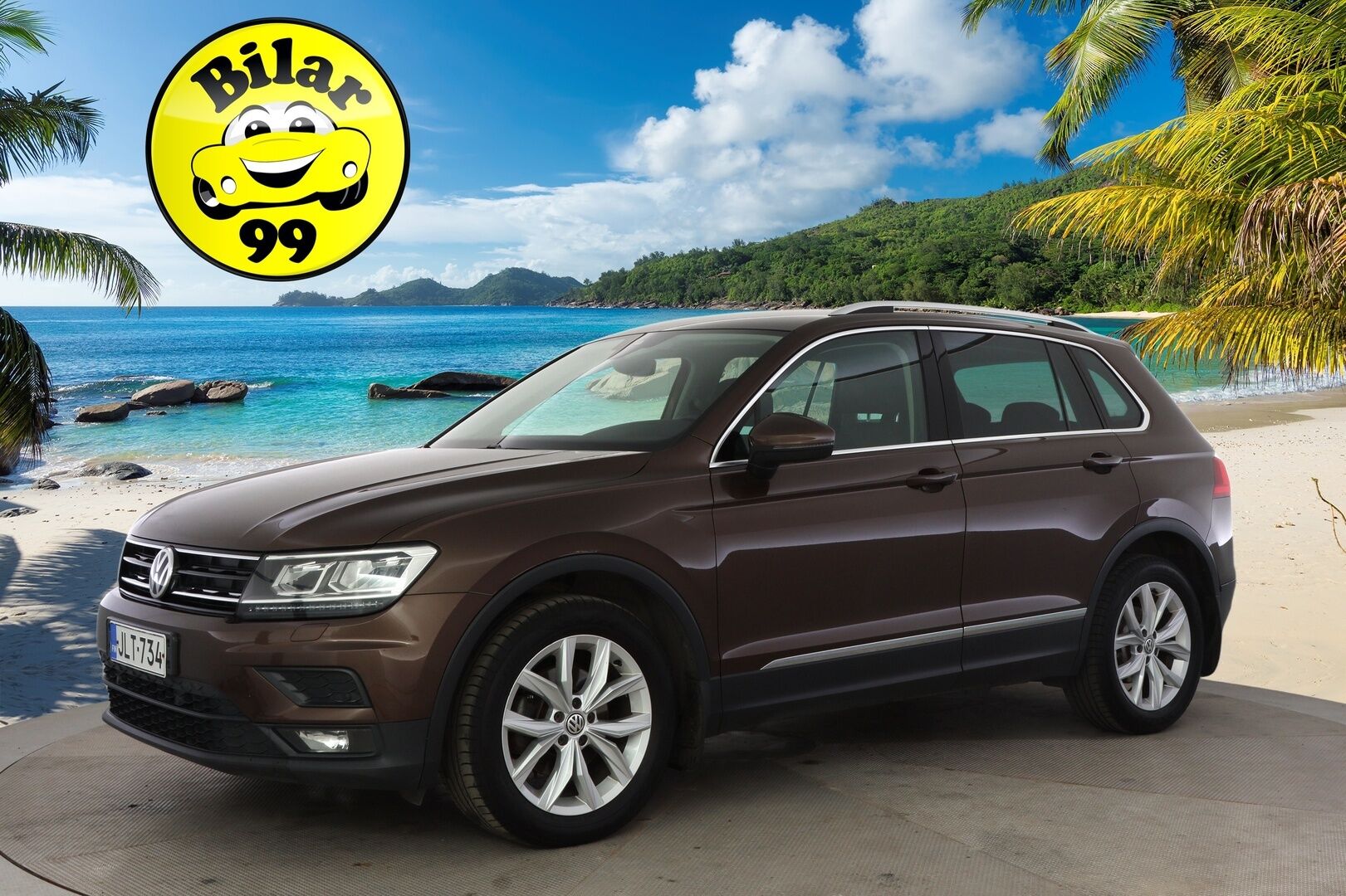 Volkswagen Tiguan 2017 Comfortline 1,4 TSI 4MOTION DSG - Adapt. Vakkari / Webasto / Siisti Väri / Juuri huollettu