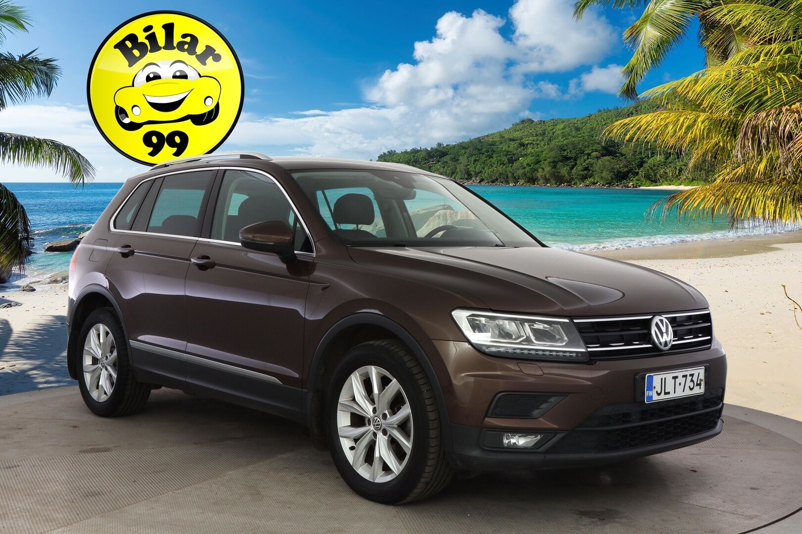Volkswagen Tiguan 2017 Comfortline 1,4 TSI 4MOTION DSG - Adapt. Vakkari / Webasto / Siisti Väri / Juuri huollettu