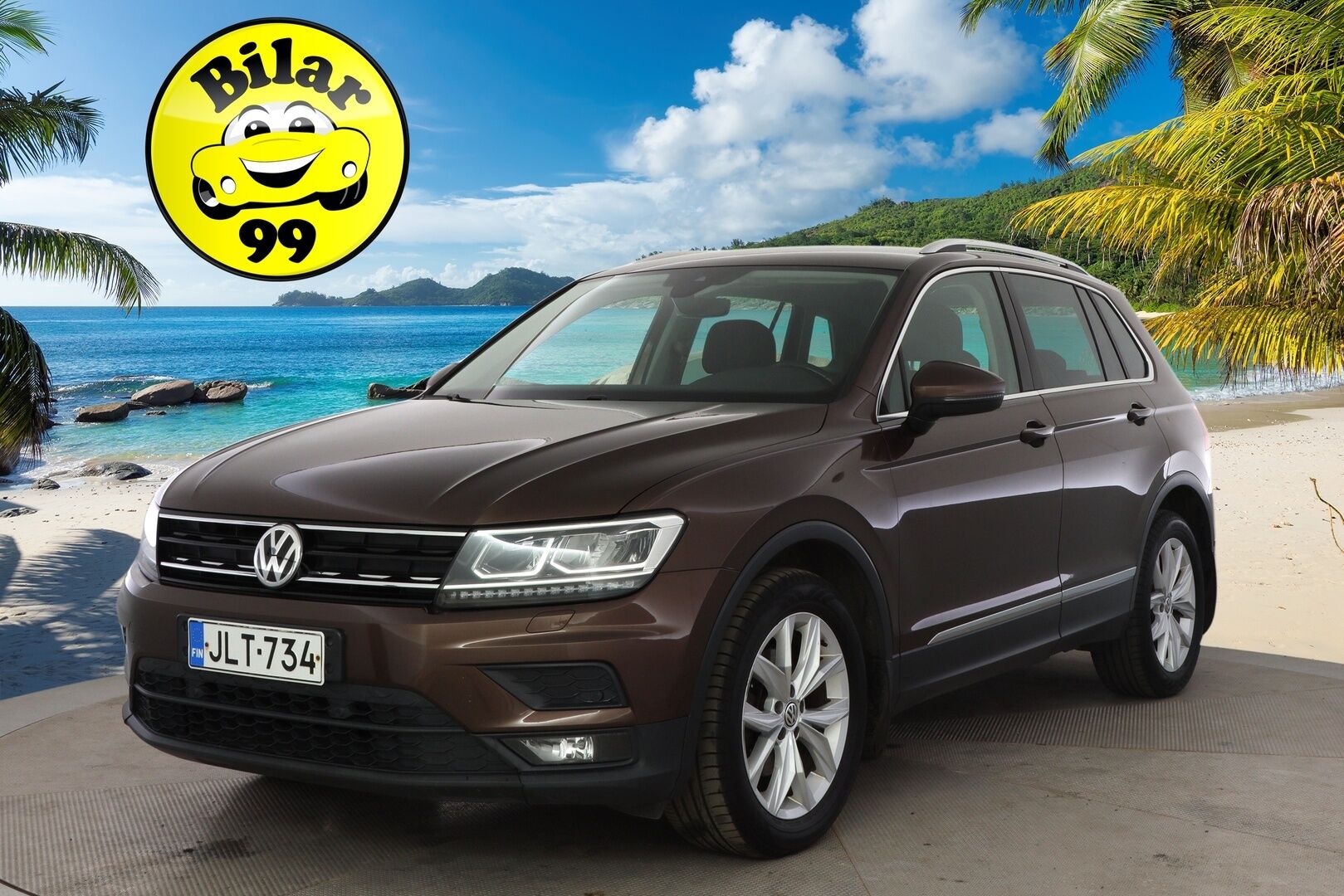 Volkswagen Tiguan 2017 Comfortline 1,4 TSI 4MOTION DSG - Adapt. Vakkari / Webasto / Siisti Väri / Juuri huollettu