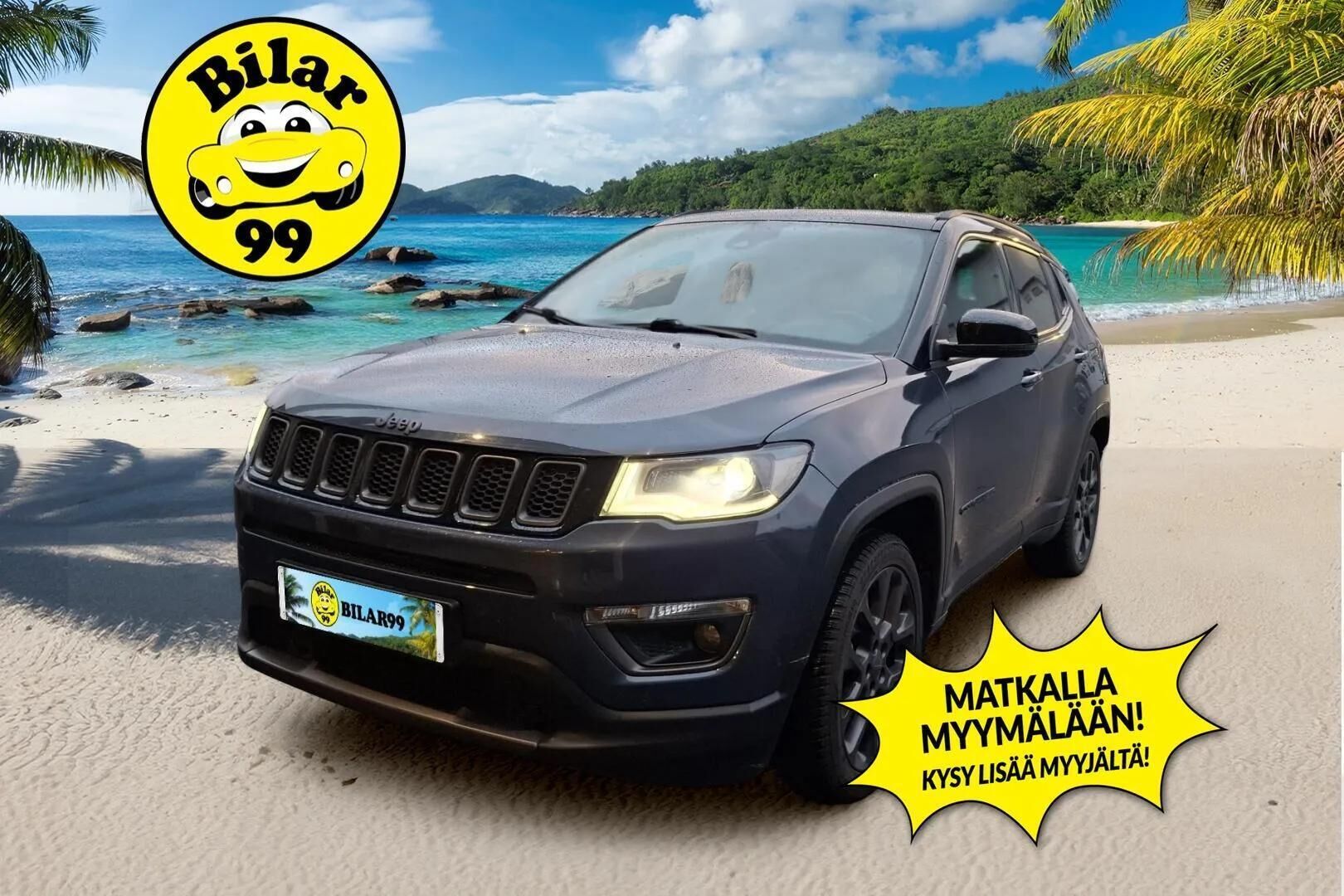 Jeep Compass 2021 PHEV 4xe 240hv S - 2. om Suomi-auto | Merkkihistoria | Vakkari | Alpine | P-kamera | BLIS | Navi | 2x Nokian renkaat - KORKO VAIN 3,99 %