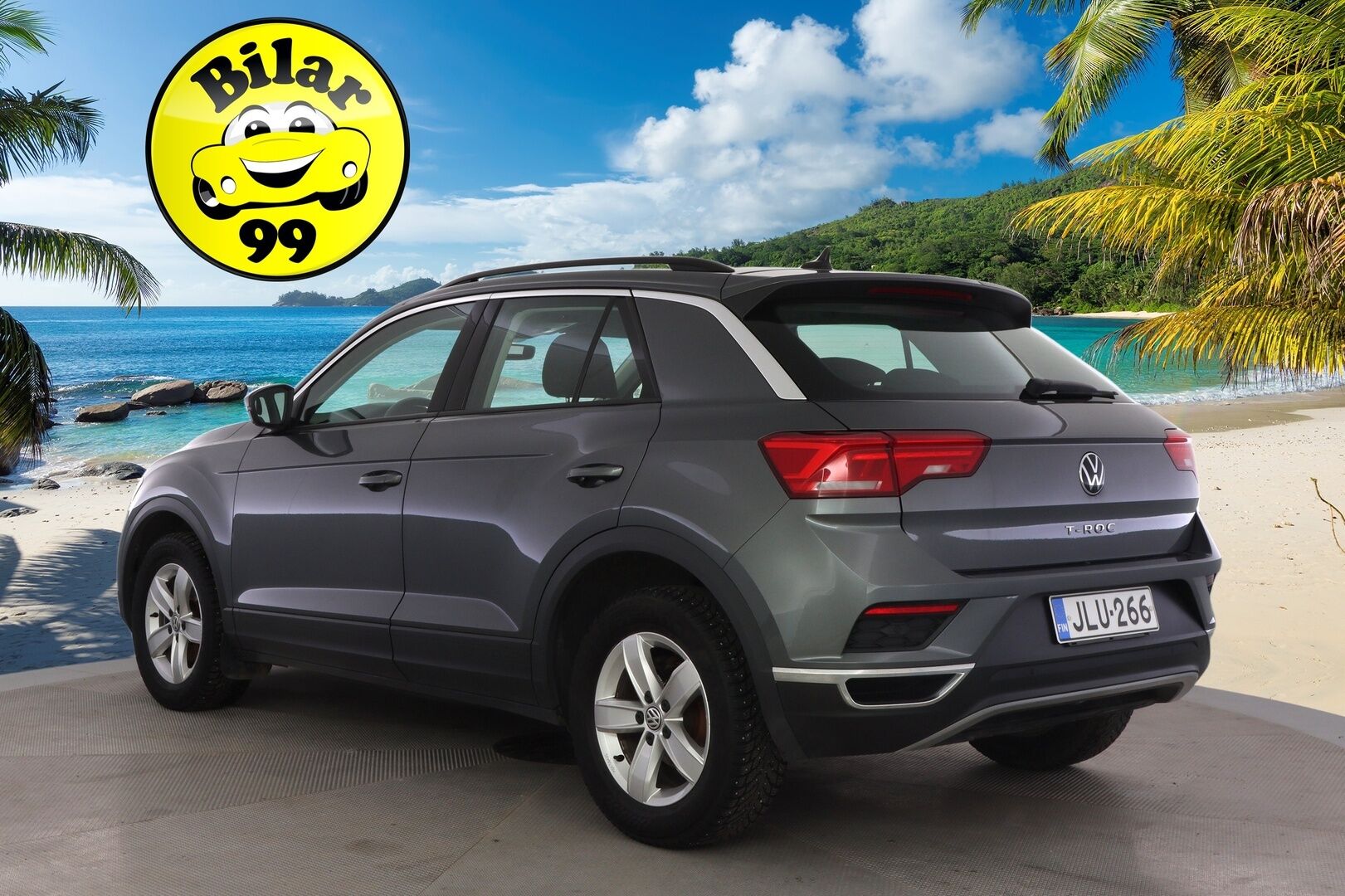 Volkswagen T-Roc 2020 Style 1,5 TSI EVO 110 kW DSG-automaatti ** Webasto / Adapt.vak / Koukku / LaneAssist / LED / AppConnect / Ratinlämmitys* - 2-omisteinen Suomi-auto / hyvin varusteltu! - HULLUT VÄLIPÄIVÄT KORKOTARJOUS 2,49%