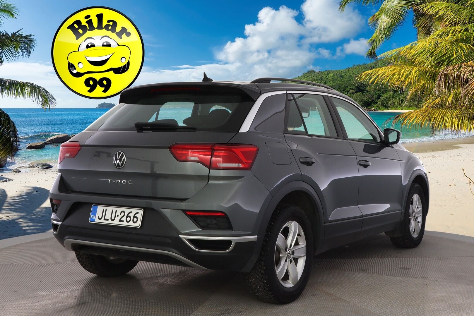 Volkswagen T-Roc 2020 Style 1,5 TSI EVO 110 kW DSG-automaatti ** Webasto / Adapt.vak / Koukku / LaneAssist / LED / AppConnect / Ratinlämmitys* - 2-omisteinen Suomi-auto / hyvin varusteltu! - HULLUT VÄLIPÄIVÄT KORKOTARJOUS 2,49%