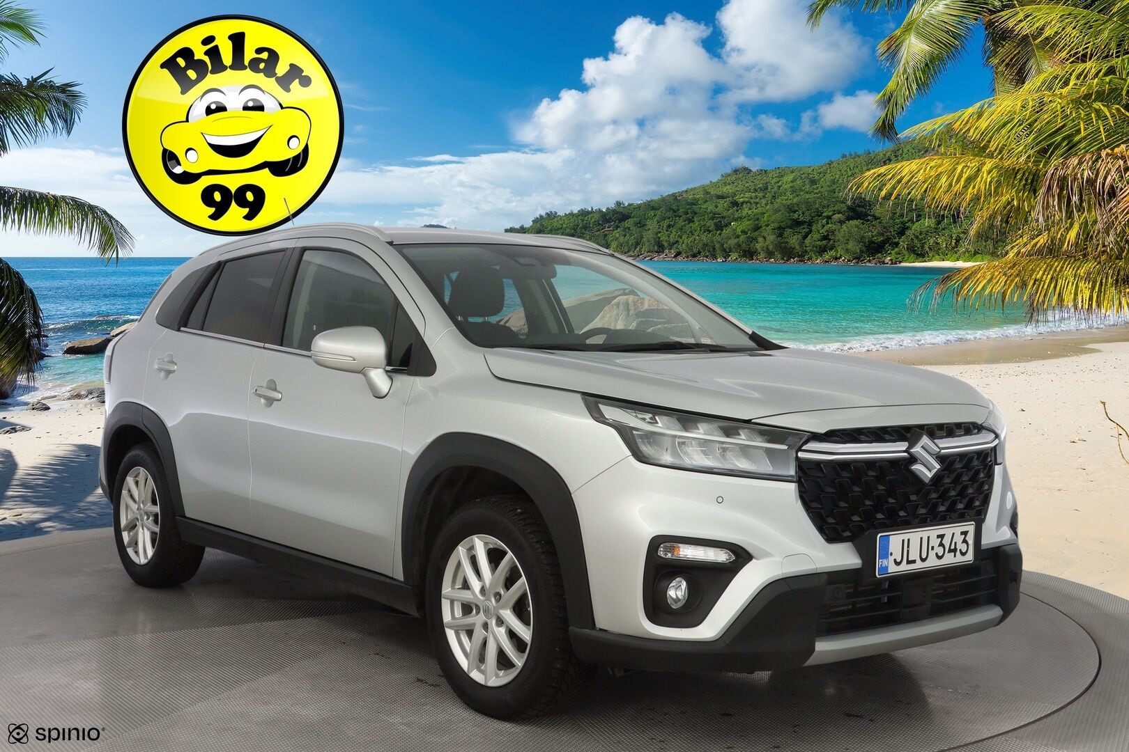 Suzuki S-Cross 2022 1.4 BOOSTERJET 4WD GL+ 6AT HYBRID *Acc / Koukku / Kamera / BLIS / Keyless / Lohko / Tutkat* - Suomi-Auto / Kahdet renkaat + Vanteet / Hyvät huollot - HULLUT BLACKWEEK JATKOT - KORKOTARJOUS 2,49%